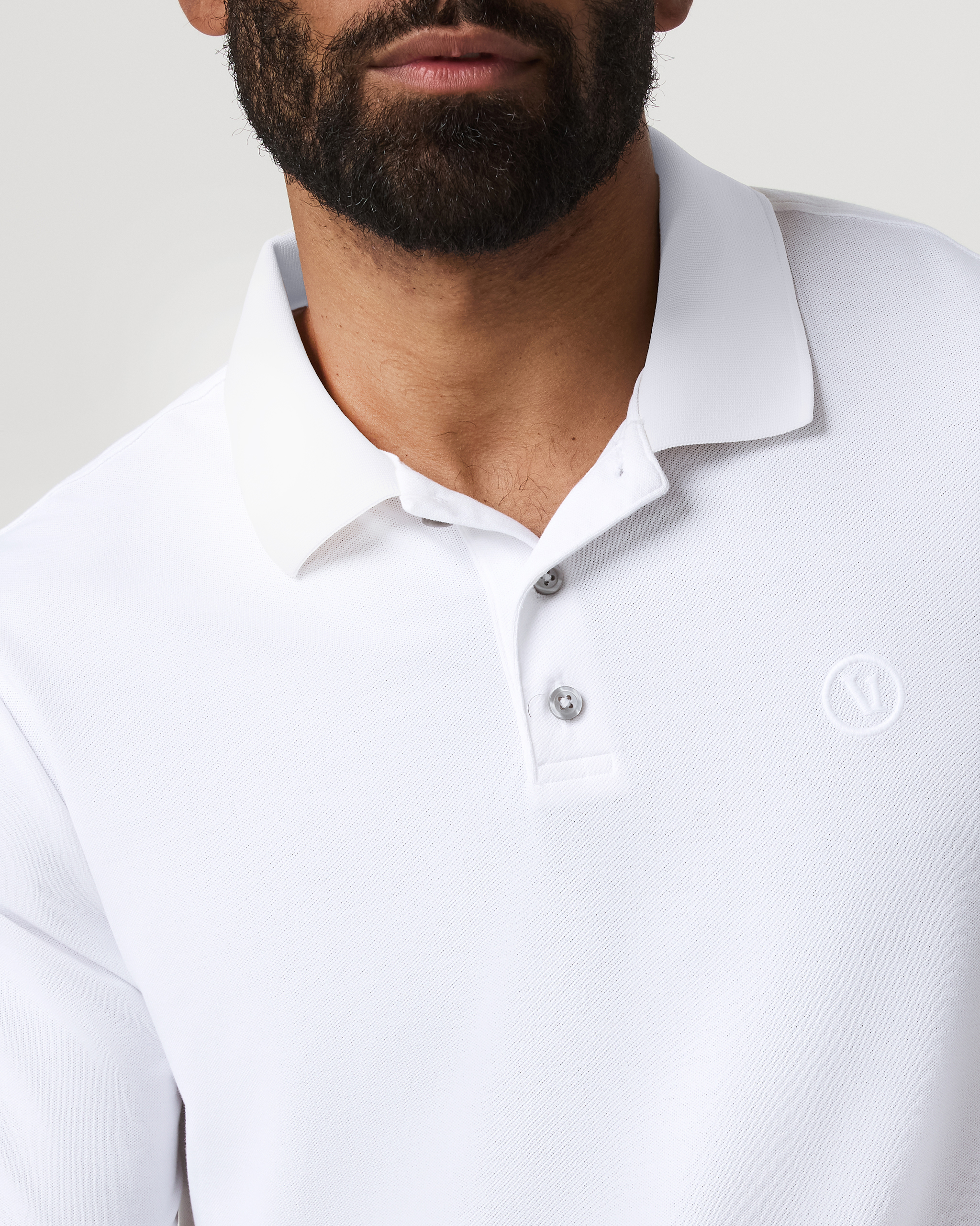 Short Sleeve Gamepoint Polo 2.0 | White Non Tipped - Image 2