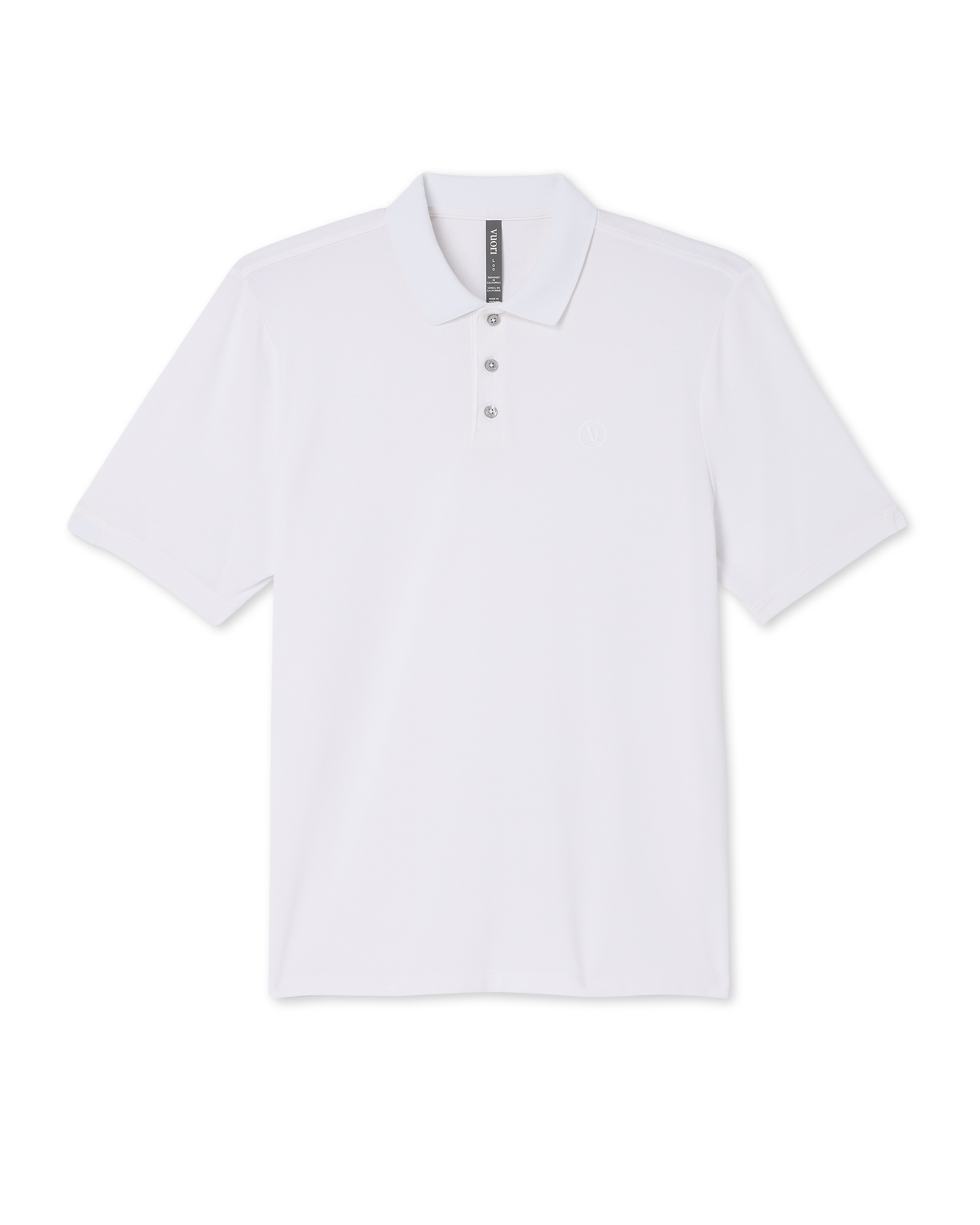 Short Sleeve Gamepoint Polo 2.0 | White Non Tipped - Image 6