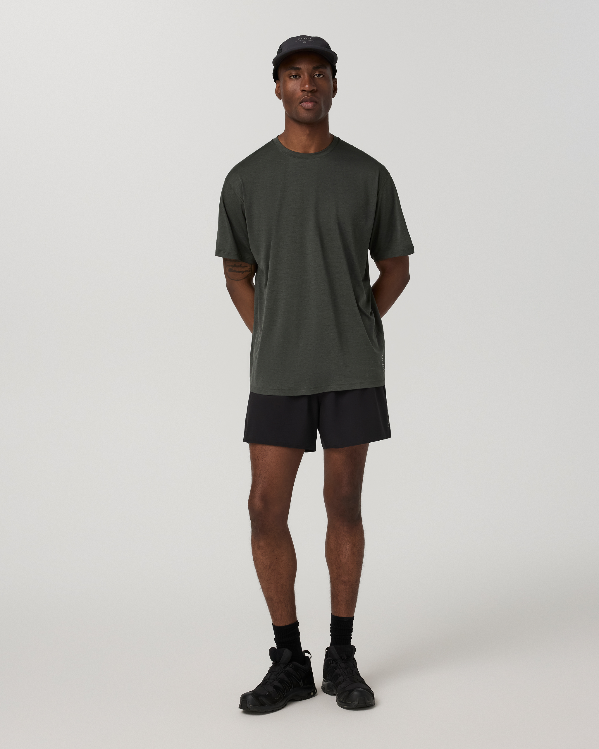 Short Sleeve Terrain Tee - Relaxed Fit | River Rock - Image 4