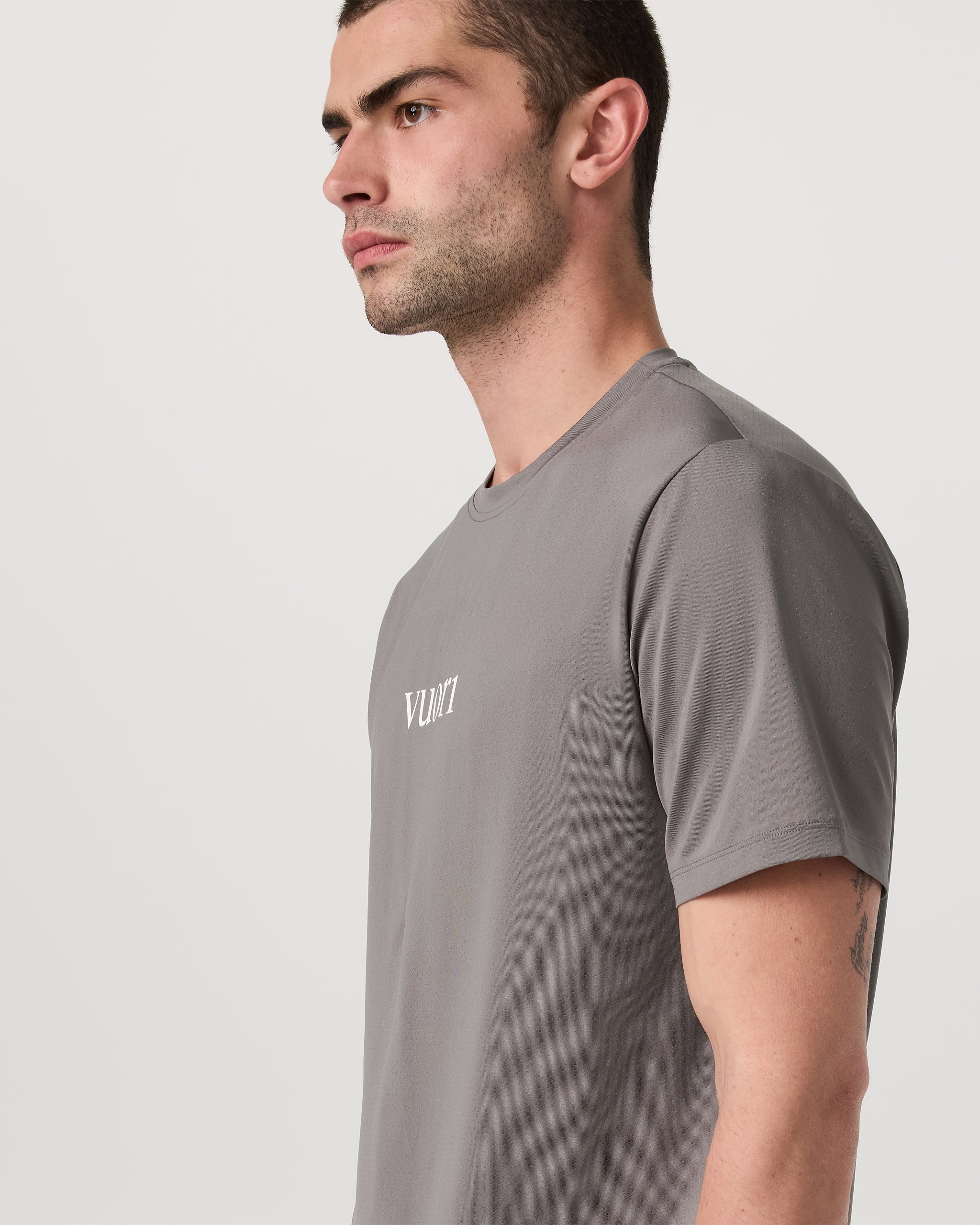 Short Sleeve Viewpoint Performance Tee 2.0 Pro | Cavern Grey Pro - Image 3
