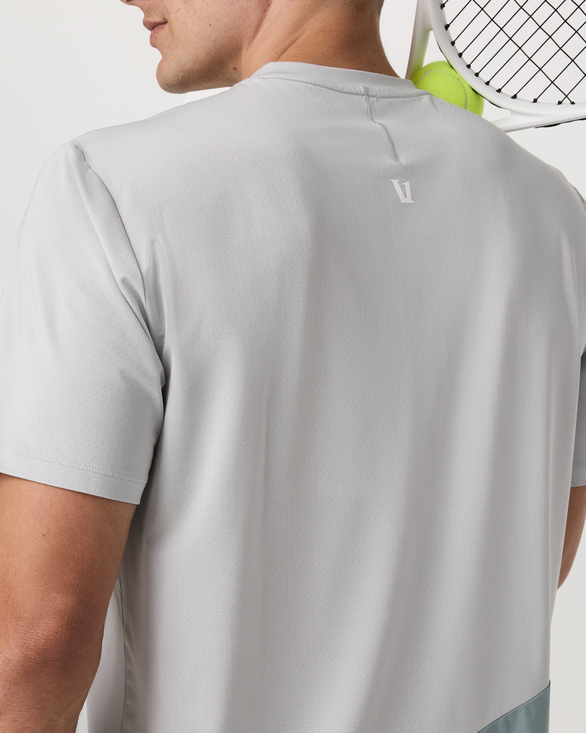 Short Sleeve Viewpoint Performance Tee 2.0 Pro | Sky Grey Pro - Image 2