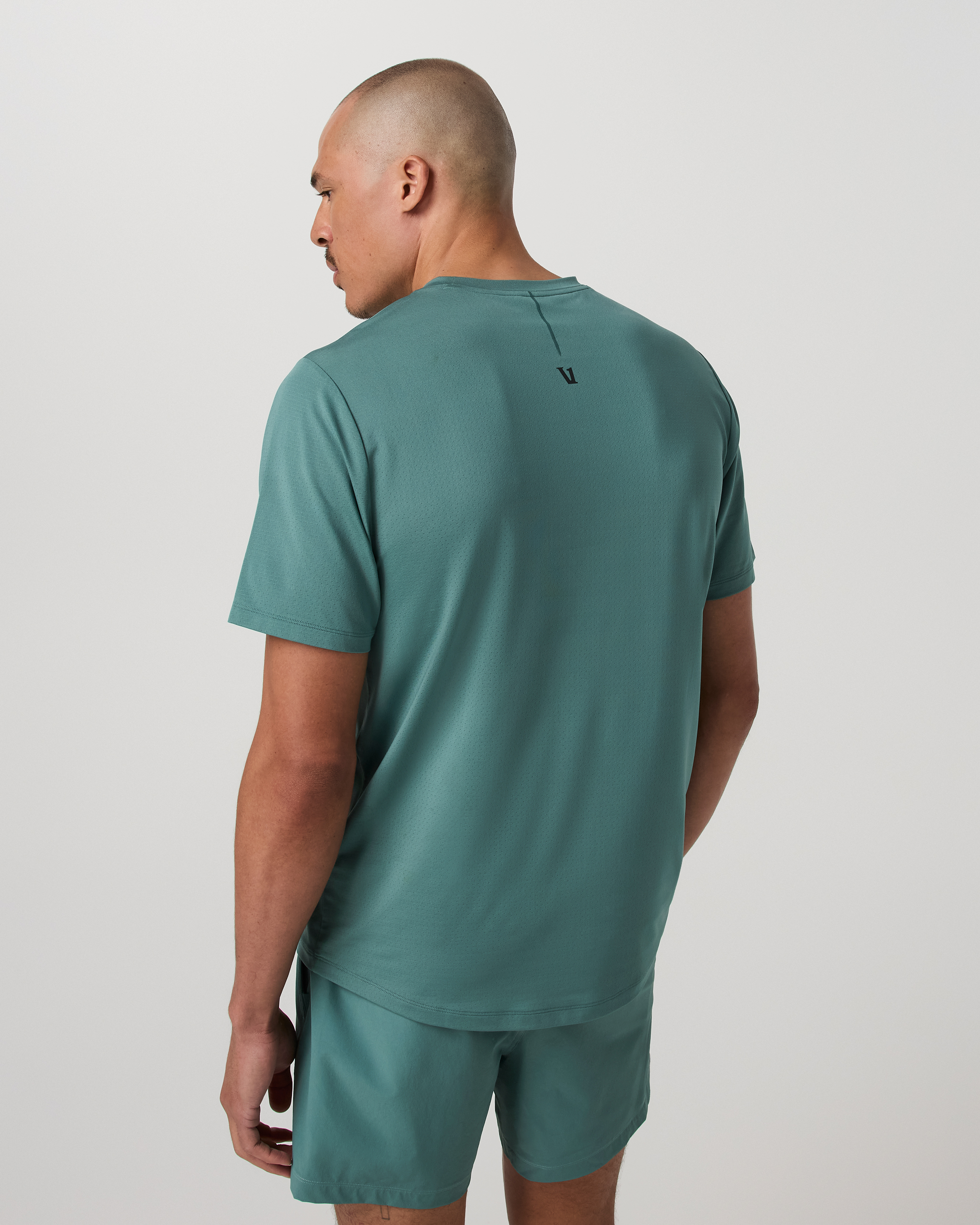 Short Sleeve Viewpoint Performance Tee 2.0 | Dark Cyan - Image 2