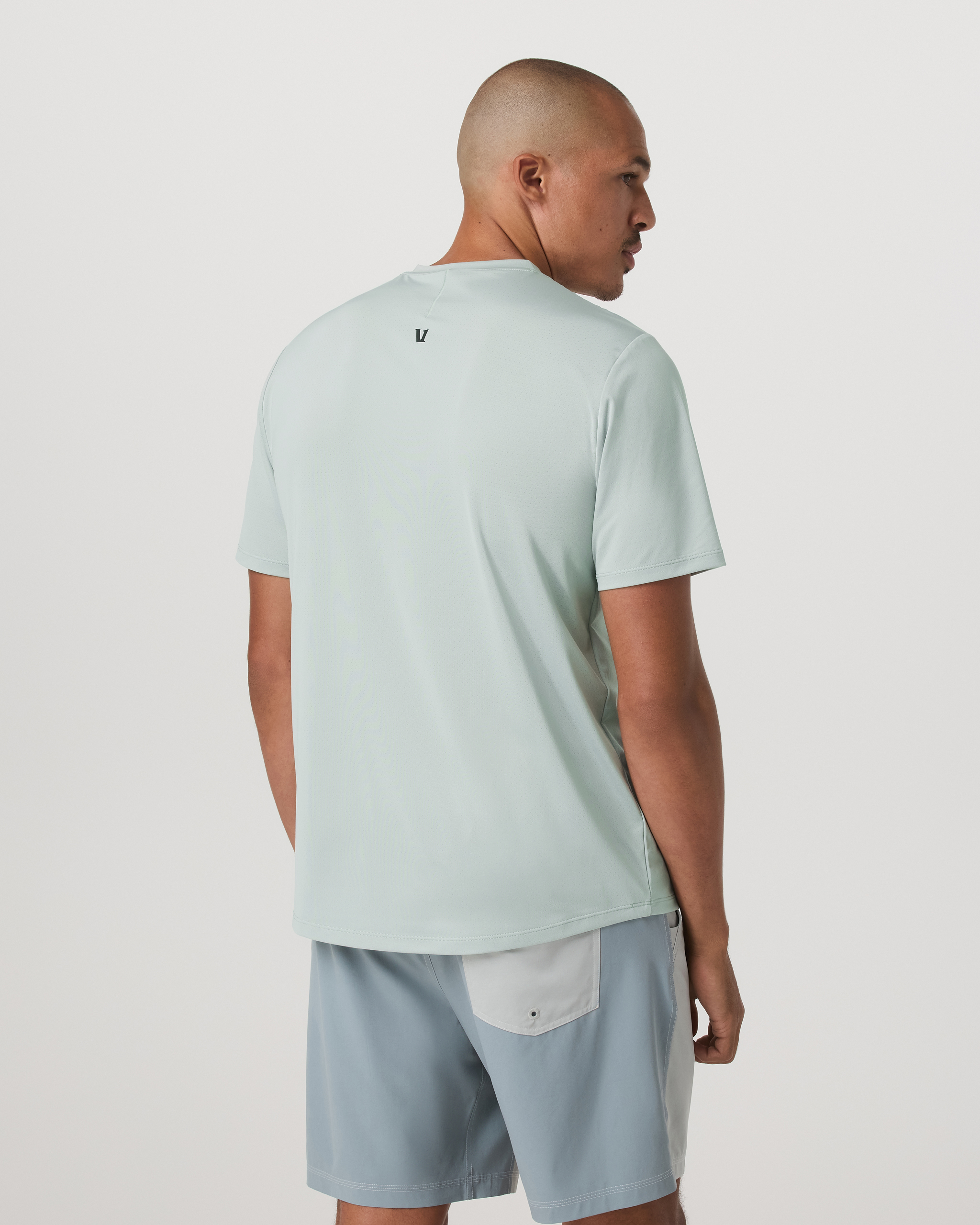 Short Sleeve Viewpoint Performance Tee 2.0 | Storm Blue - Image 3
