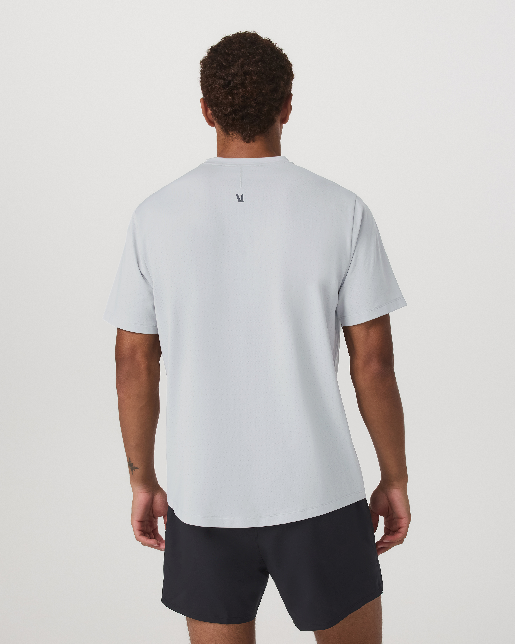 Short Sleeve Viewpoint Performance Tee 2.0 | Sky Grey - Image 3