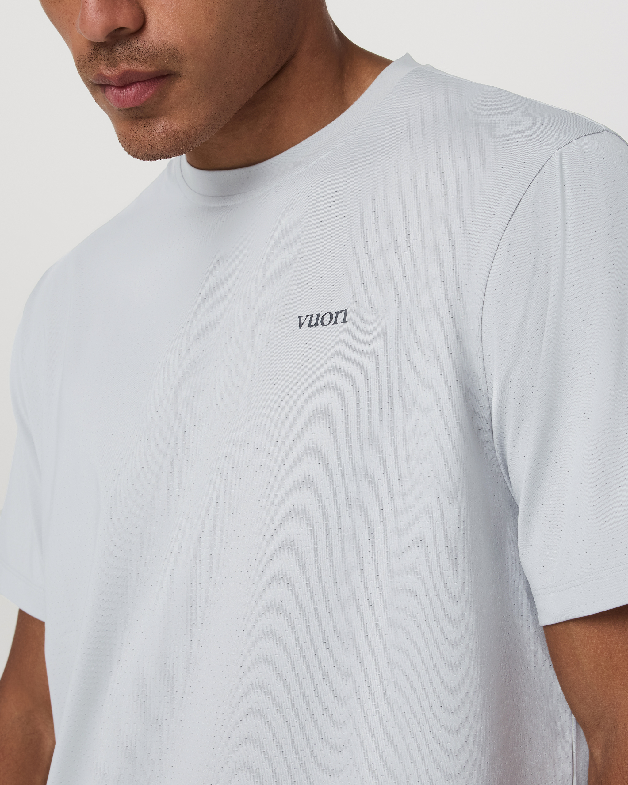 Short Sleeve Viewpoint Performance Tee 2.0 | Sky Grey - Image 2