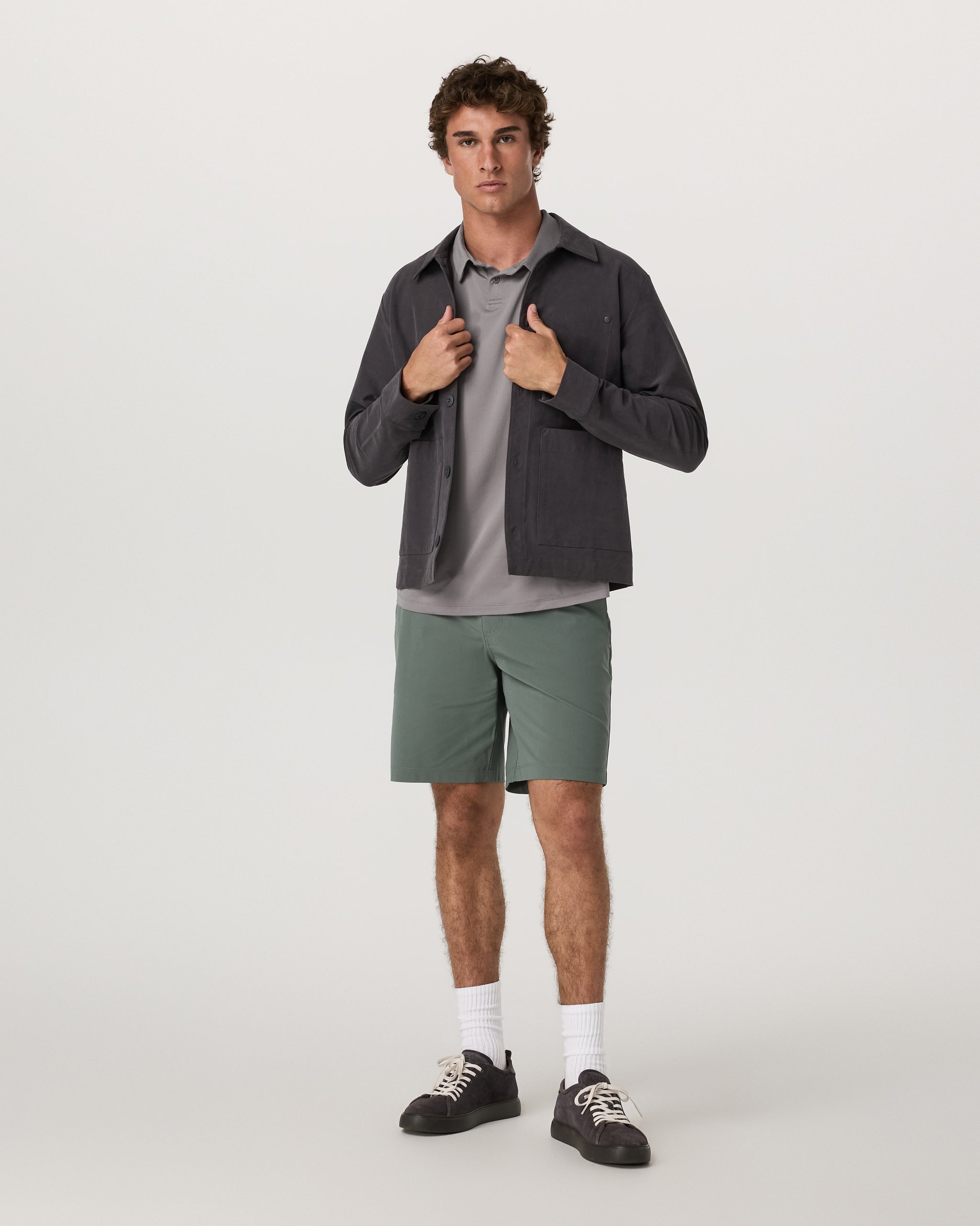 Short Sleeve Viewpoint Performance Polo 2.0 | Cavern Grey - Image 5