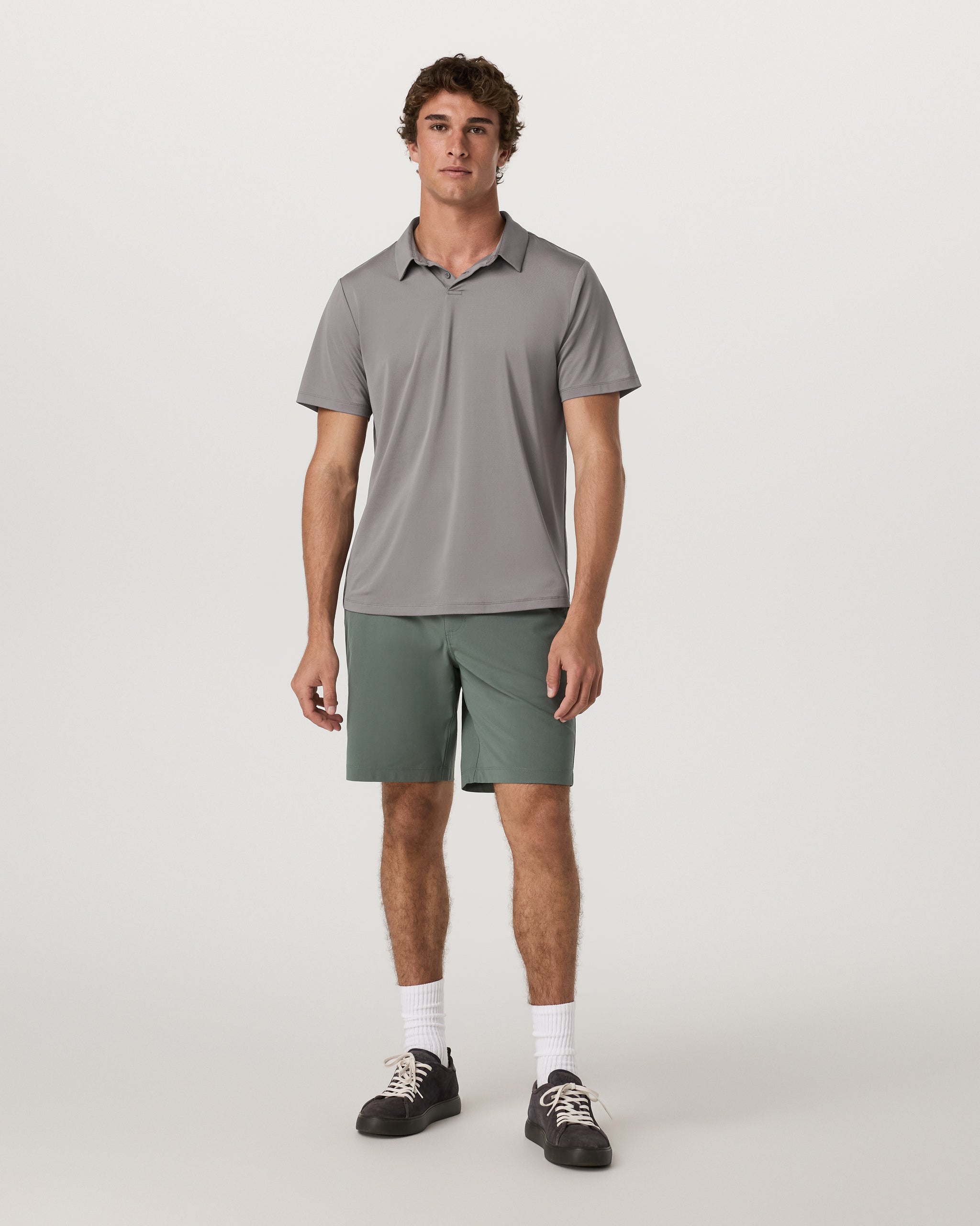 Short Sleeve Viewpoint Performance Polo 2.0 | Cavern Grey - Image 3
