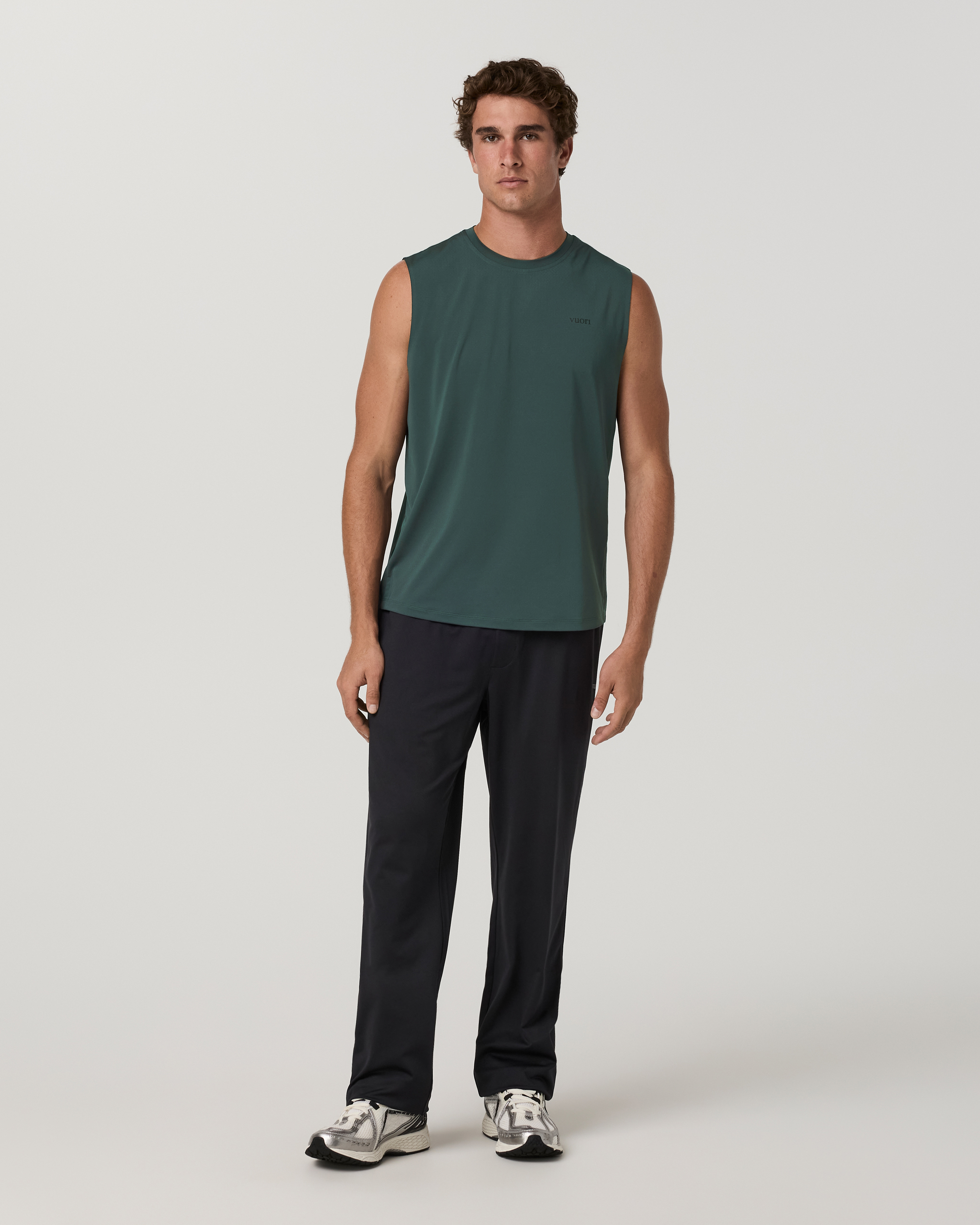 Sleeveless Viewpoint Muscle Tank 2.0 | Hemlock - Image 3