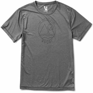 Rise The Shine Tech Tee | Heather Grey