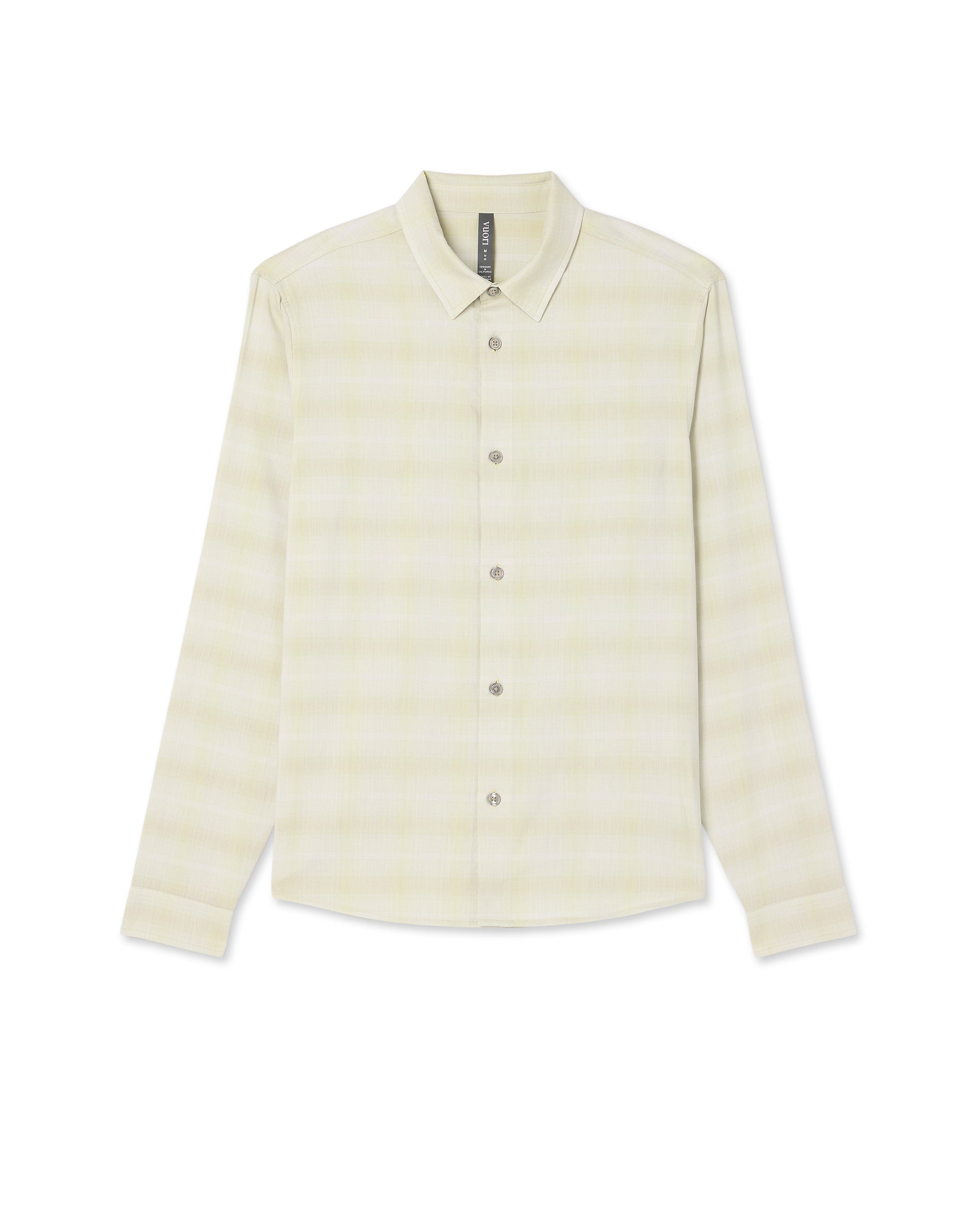 Long Sleeve Plaid Button Down Shirt | Sandalwood - Image 6