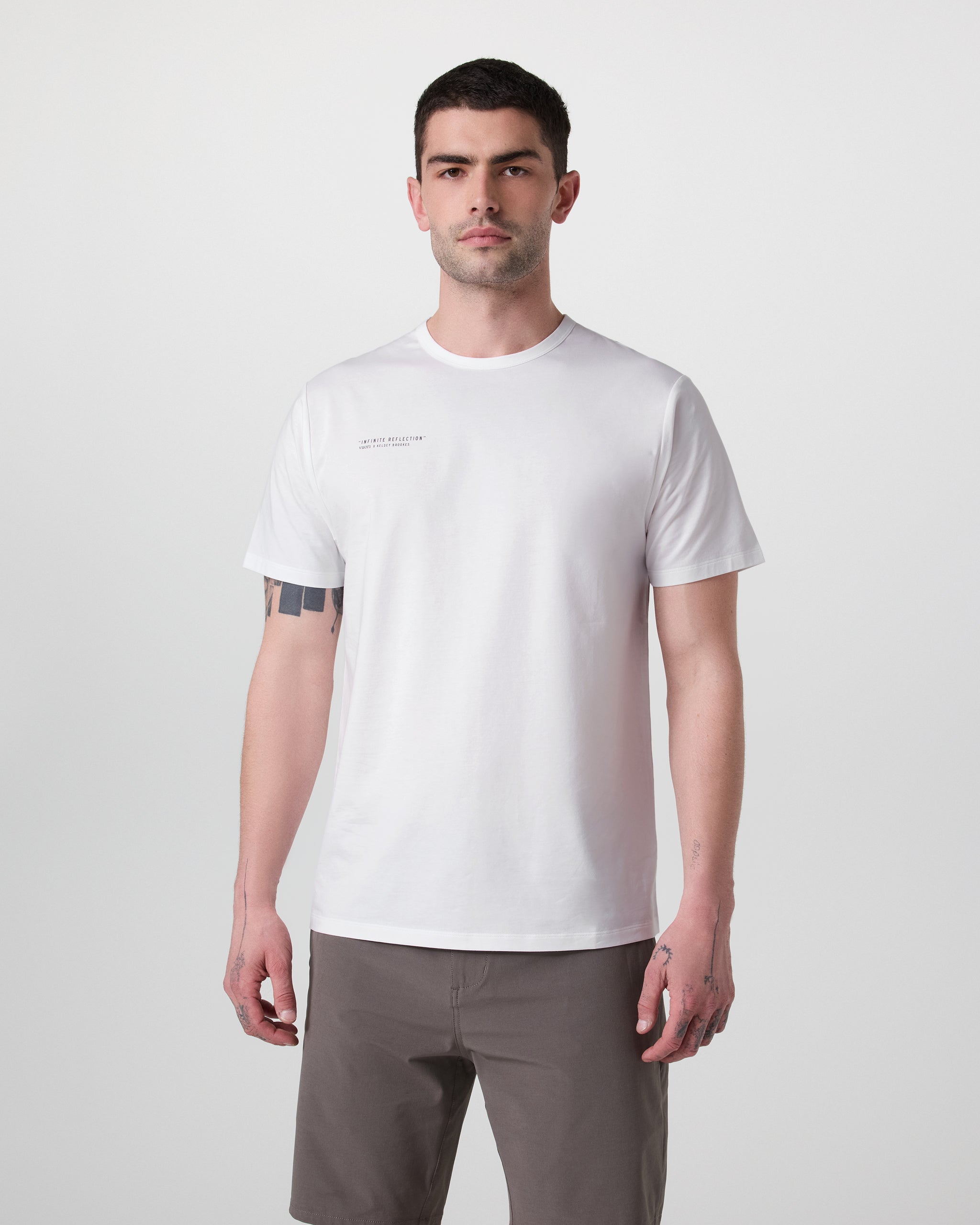 Feather Tee - Vuori x Kelsey Brookes | White - Image 3