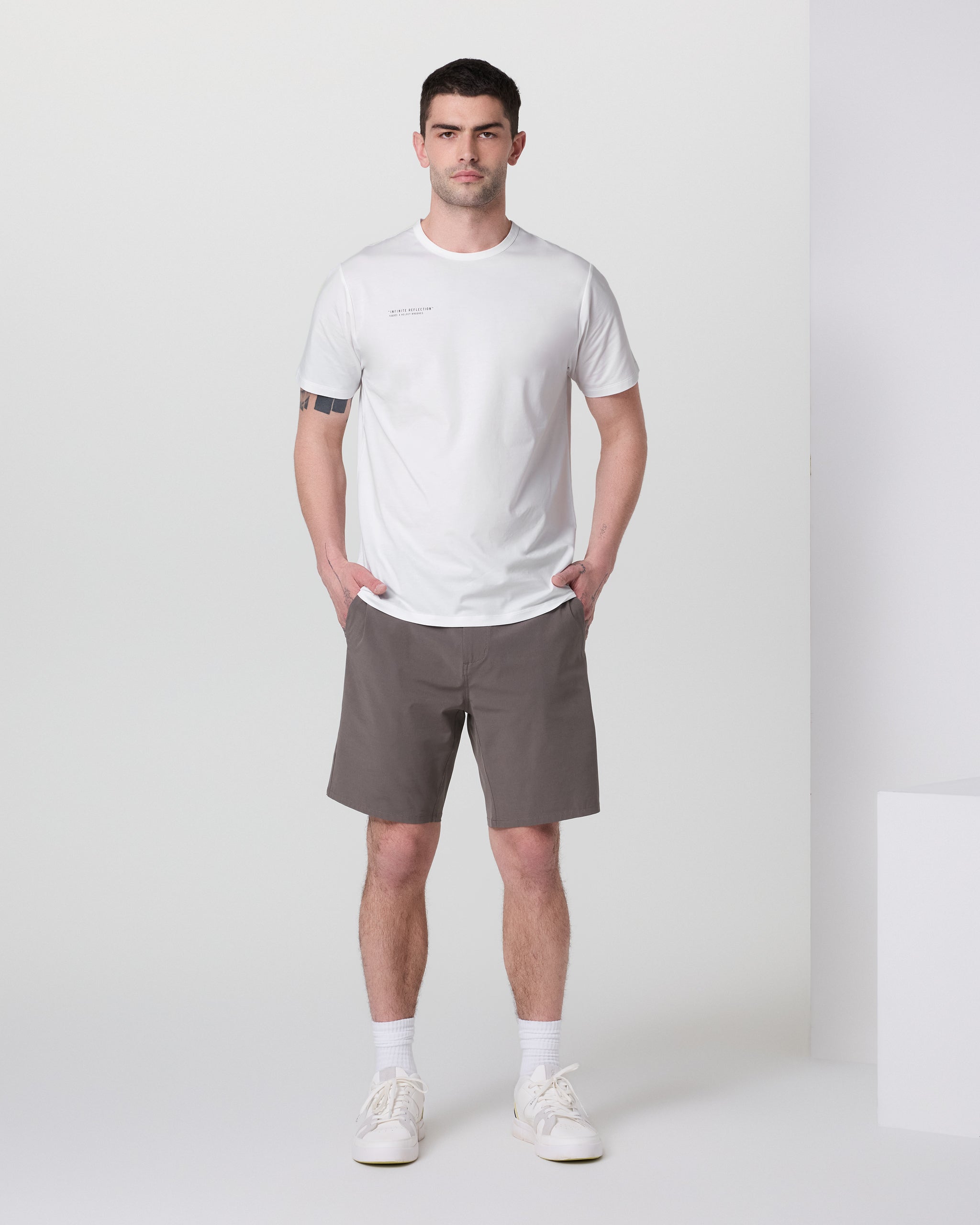 Feather Tee - Vuori x Kelsey Brookes | White - Image 5