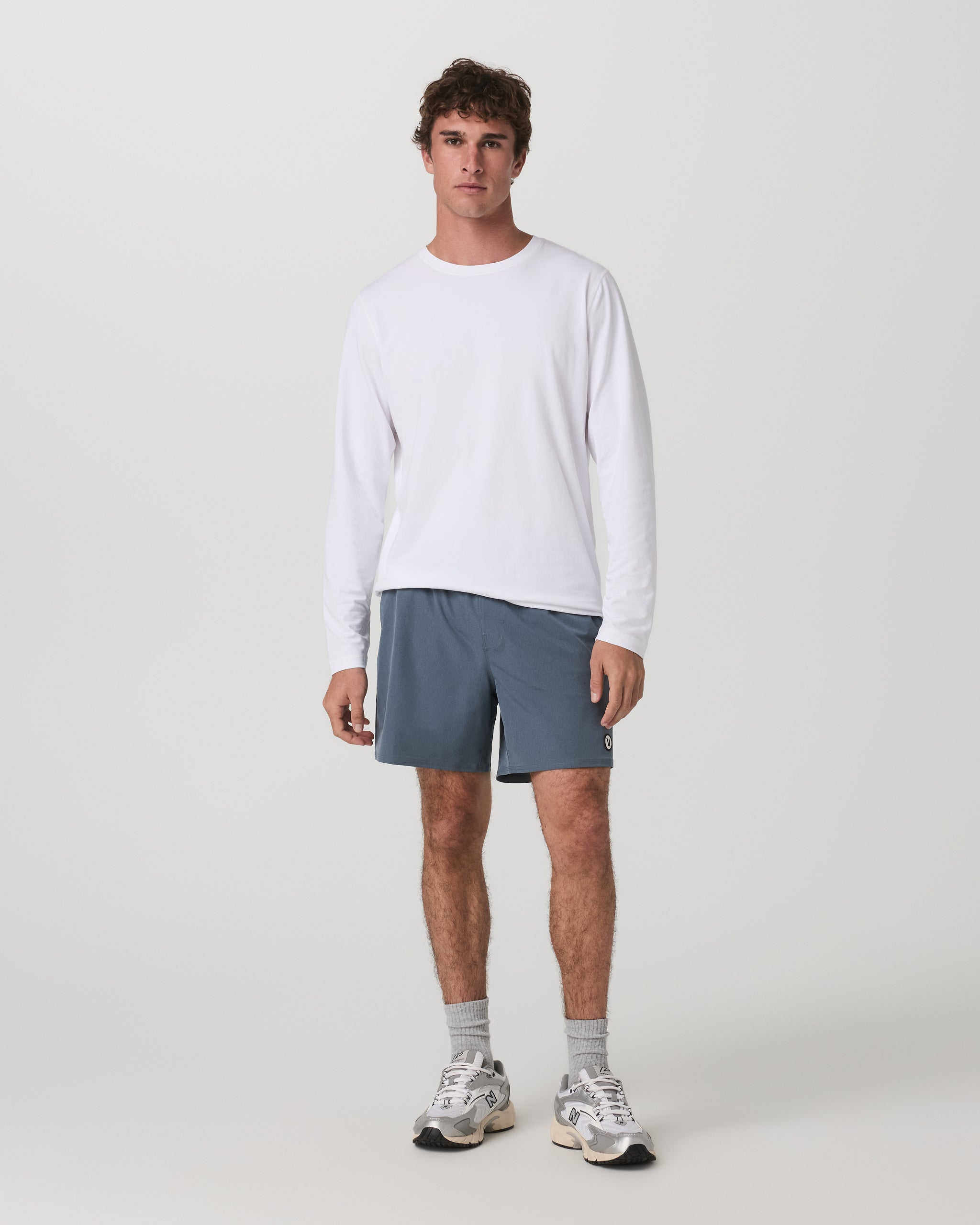 Long Sleeve Tuvalu Tee | White - Image 4