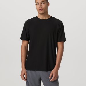 Short Sleeve Strato Tech Tee - Relaxed Fit | Black