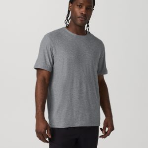 Short Sleeve Strato Tech Tee - Relaxed Fit | Heather Grey