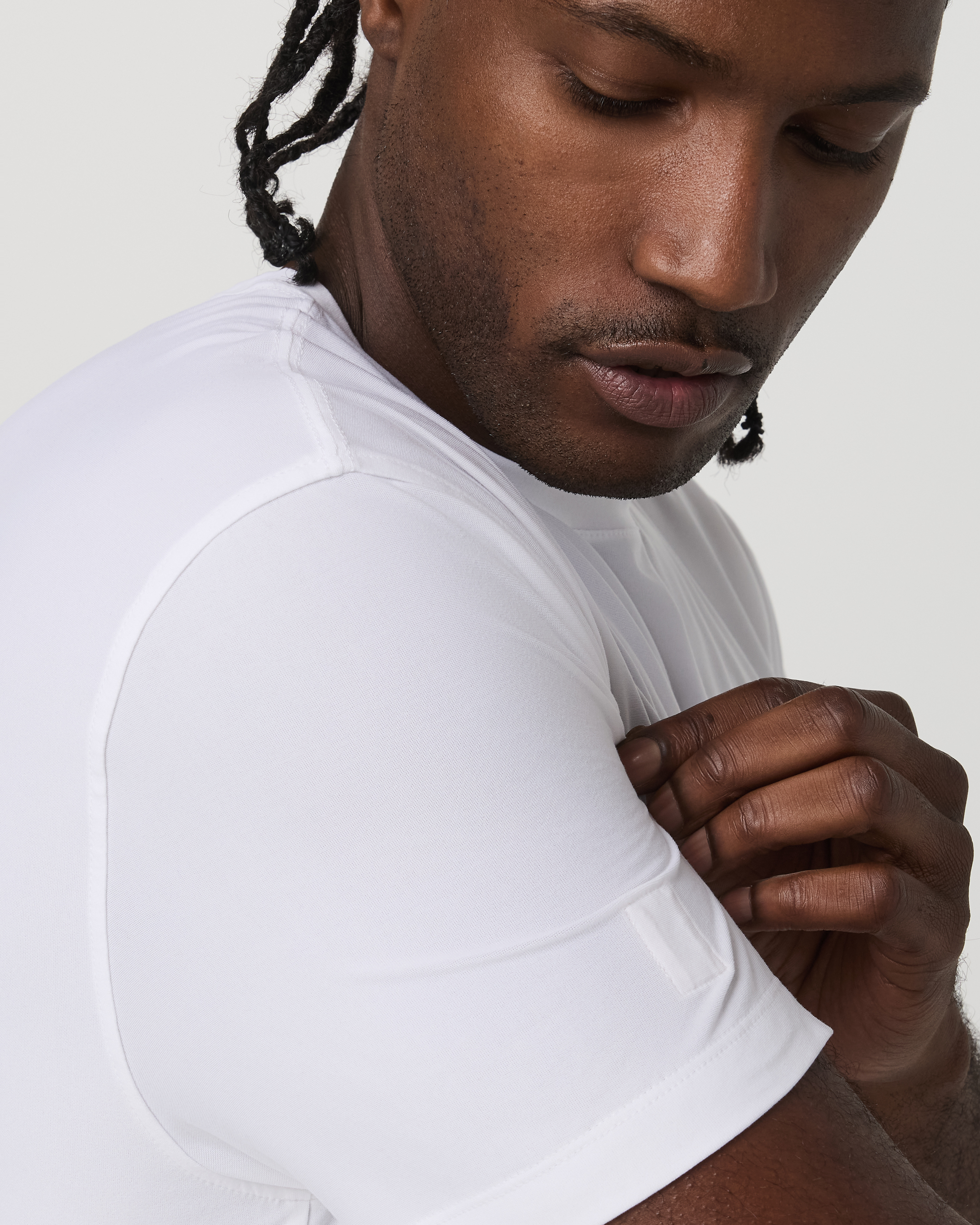 Short Sleeve Strato Tech Tee - Relaxed Fit | White - Image 2