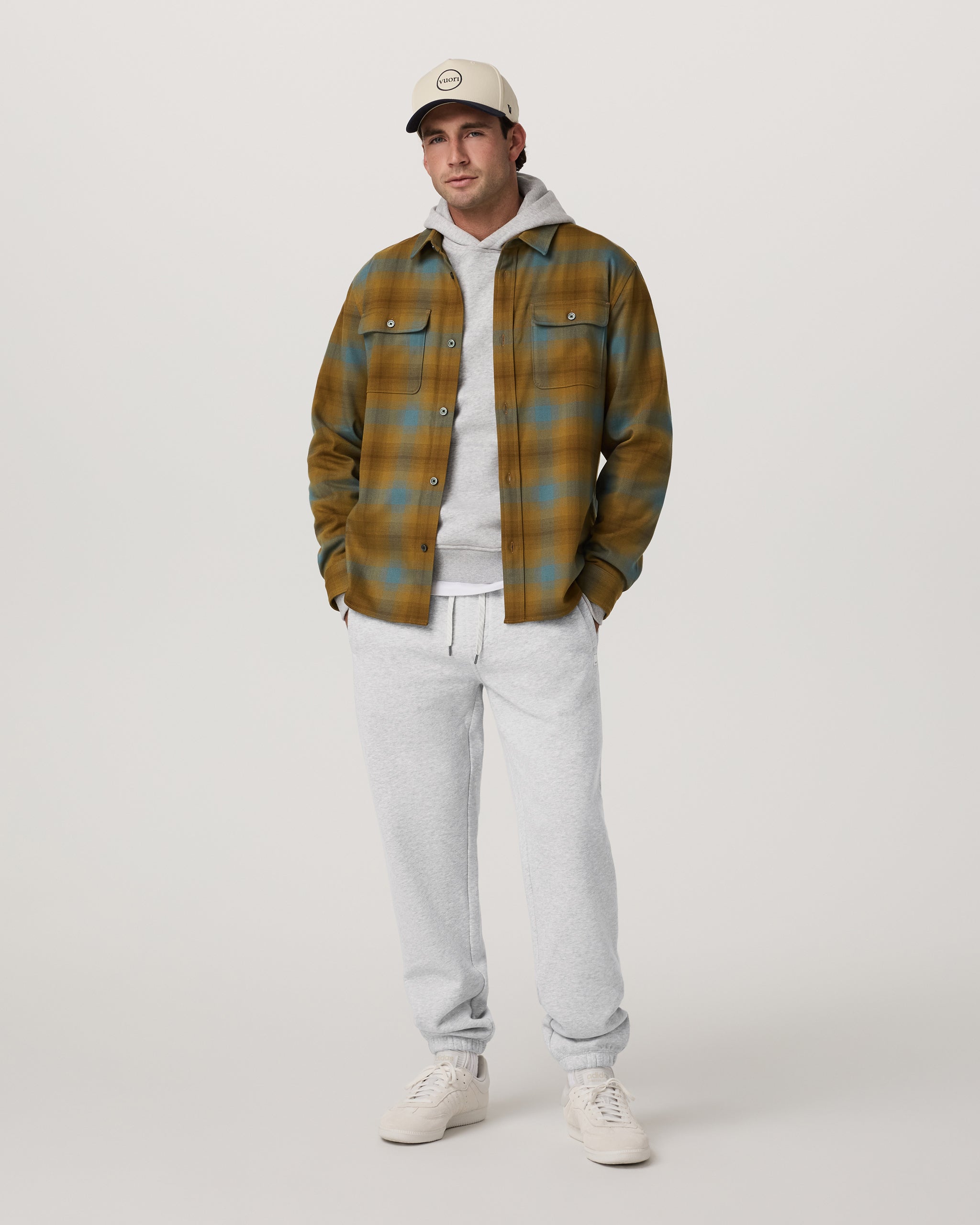 Long Sleeve Flannel Button Down Shirt | Bluegrass - Image 4