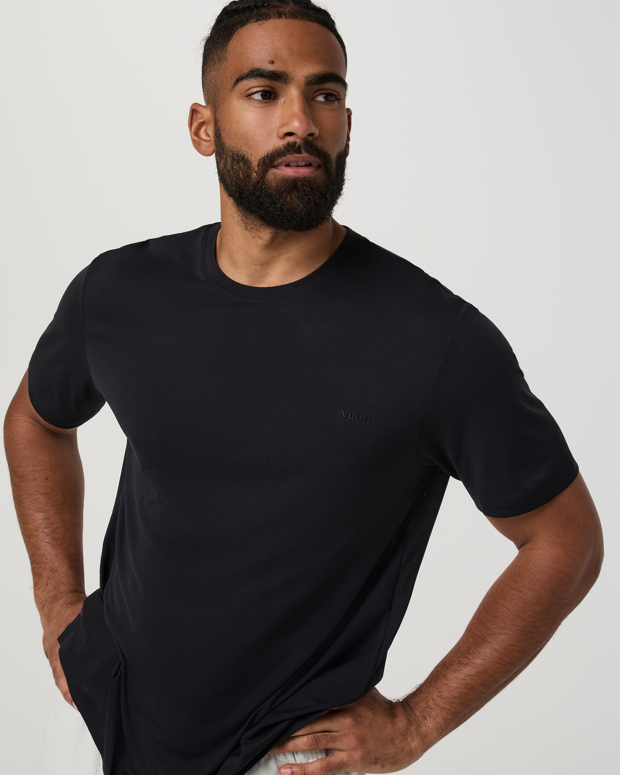 Short Sleeve Strato Breathe Tee | Black