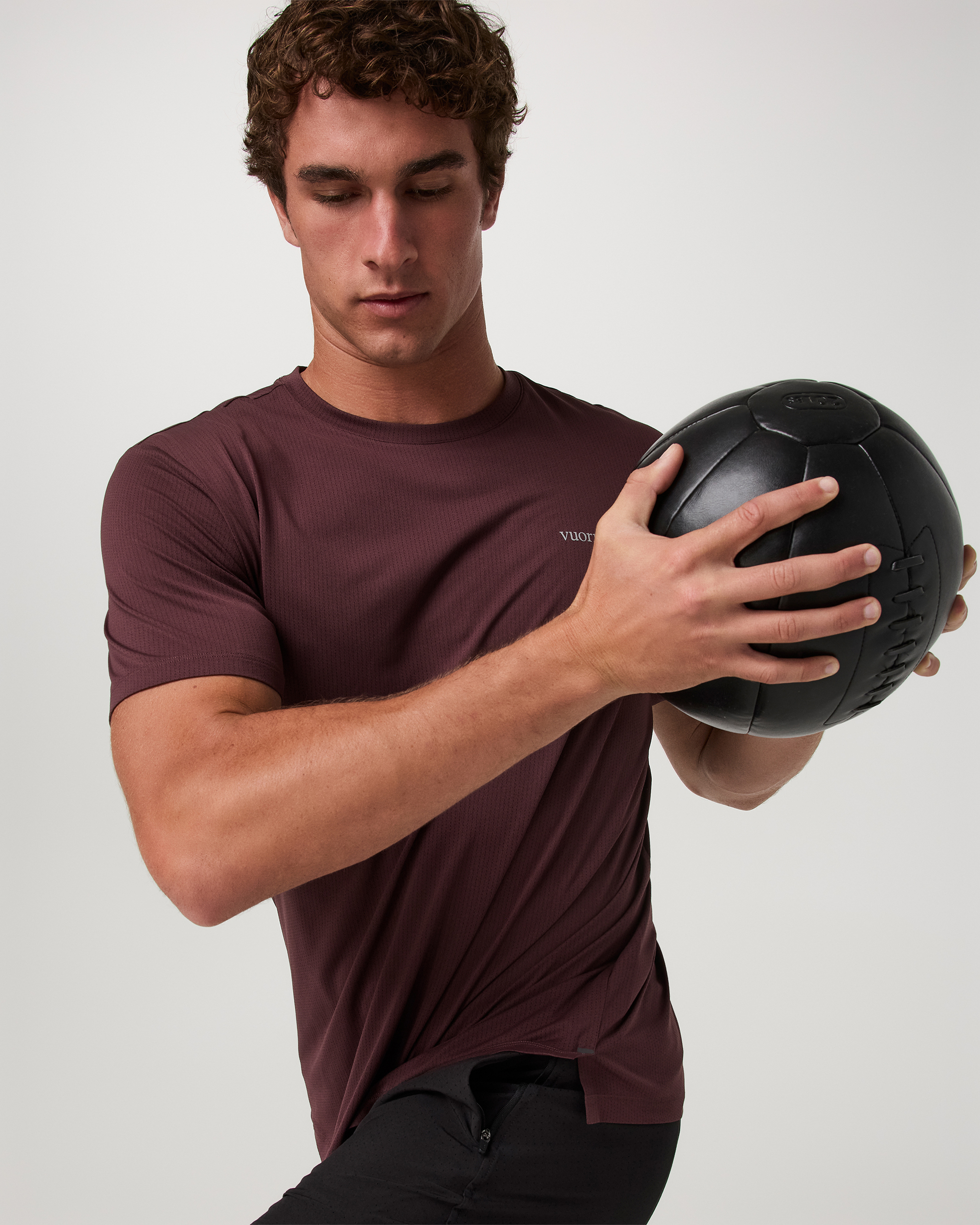 Short Sleeve Strato Breathe Tee | Boysenberry