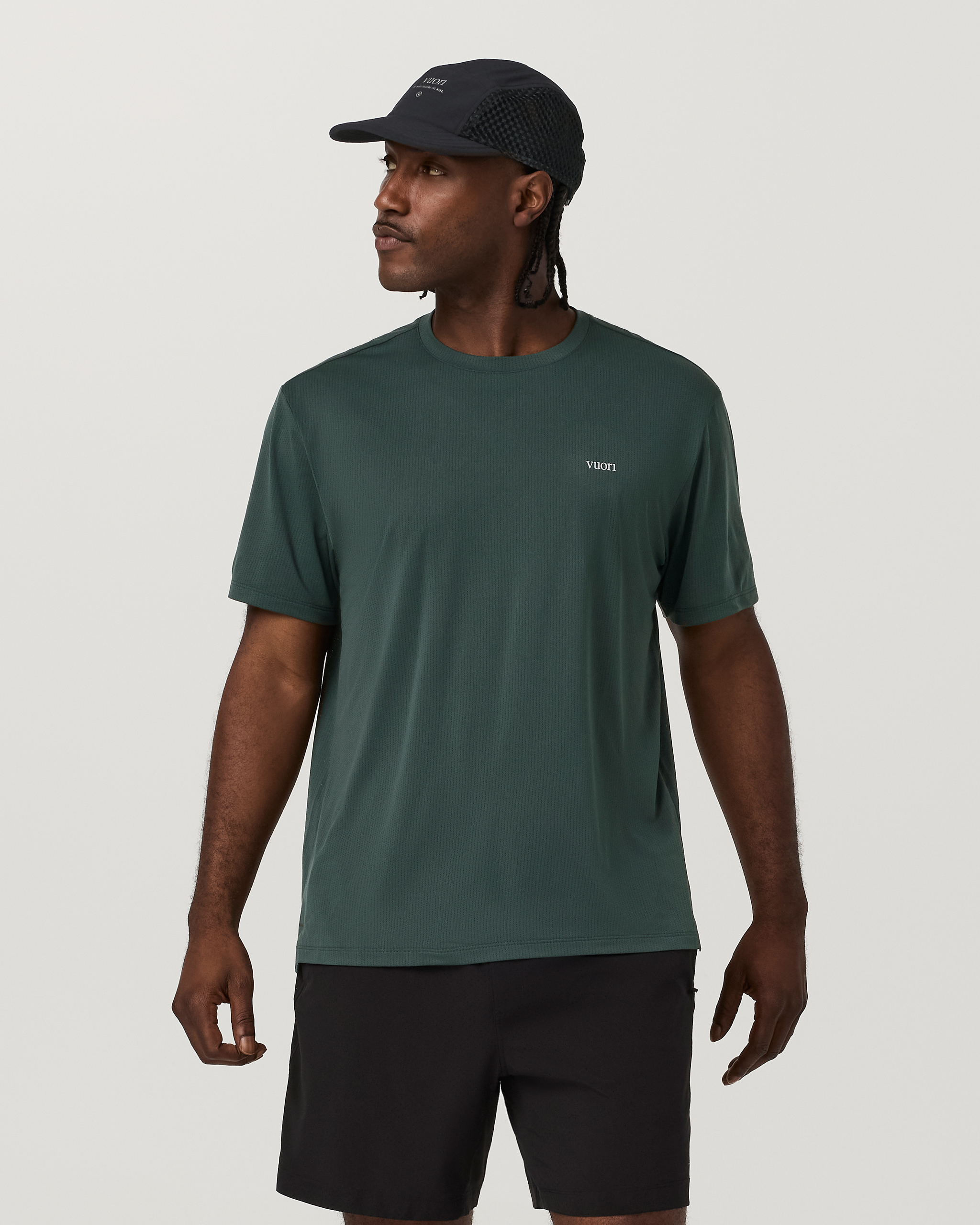 Short Sleeve Strato Breathe Tee | Hemlock