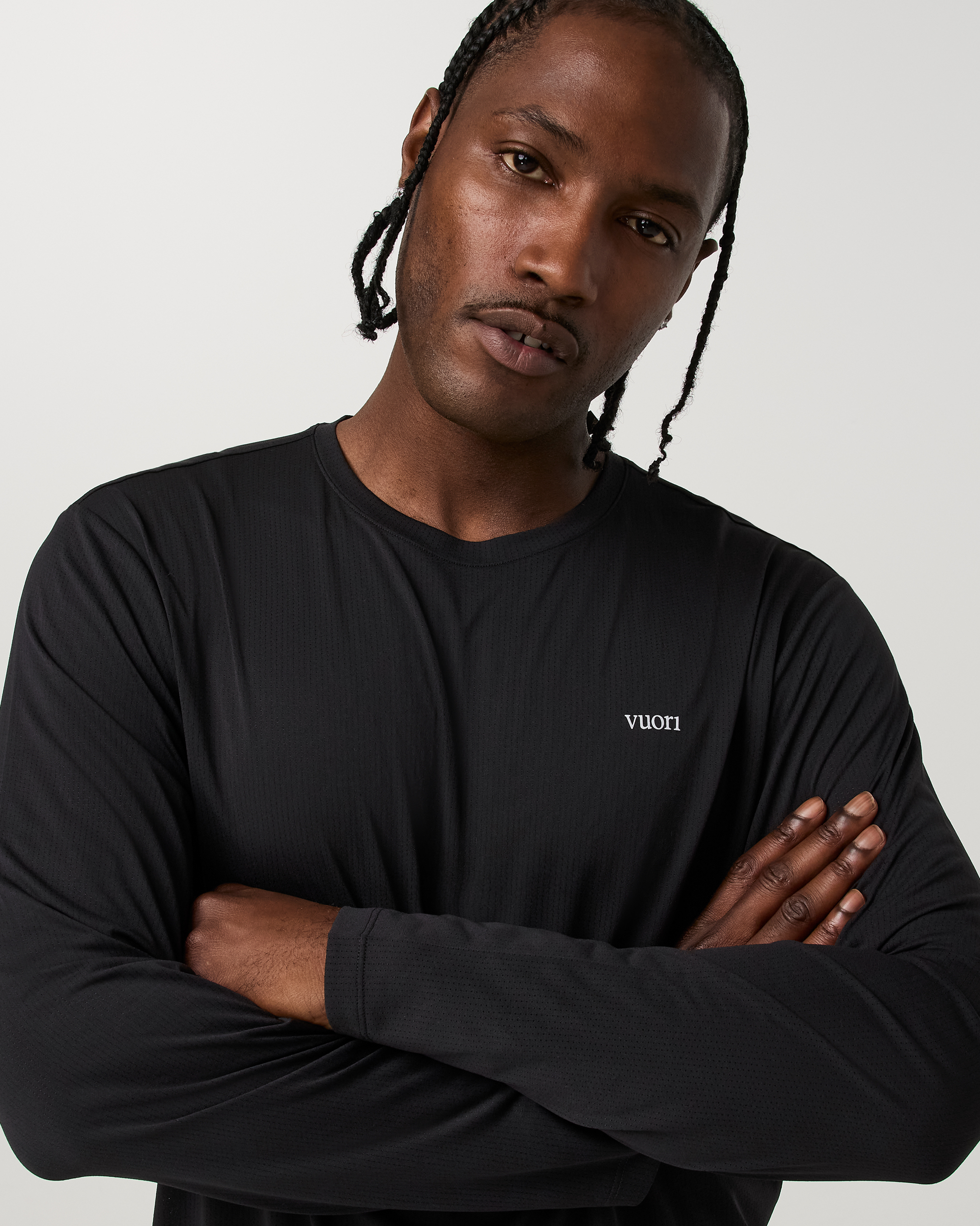 Long Sleeve Strato Breathe Tee | Black - Image 5