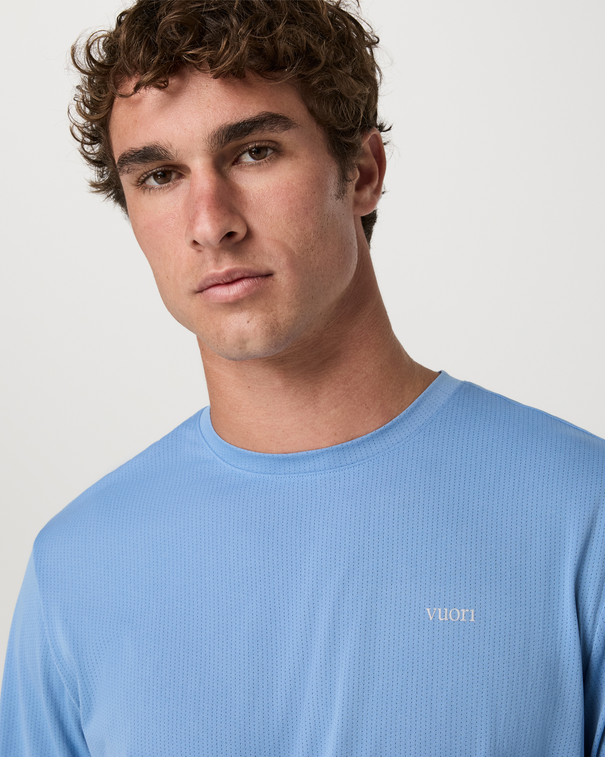Long Sleeve Strato Breathe Tee | Isle Blue - Image 2