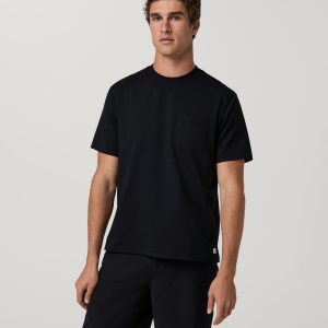 Short Sleeve Ponto Pocket Tee - Relaxed Fit | Black