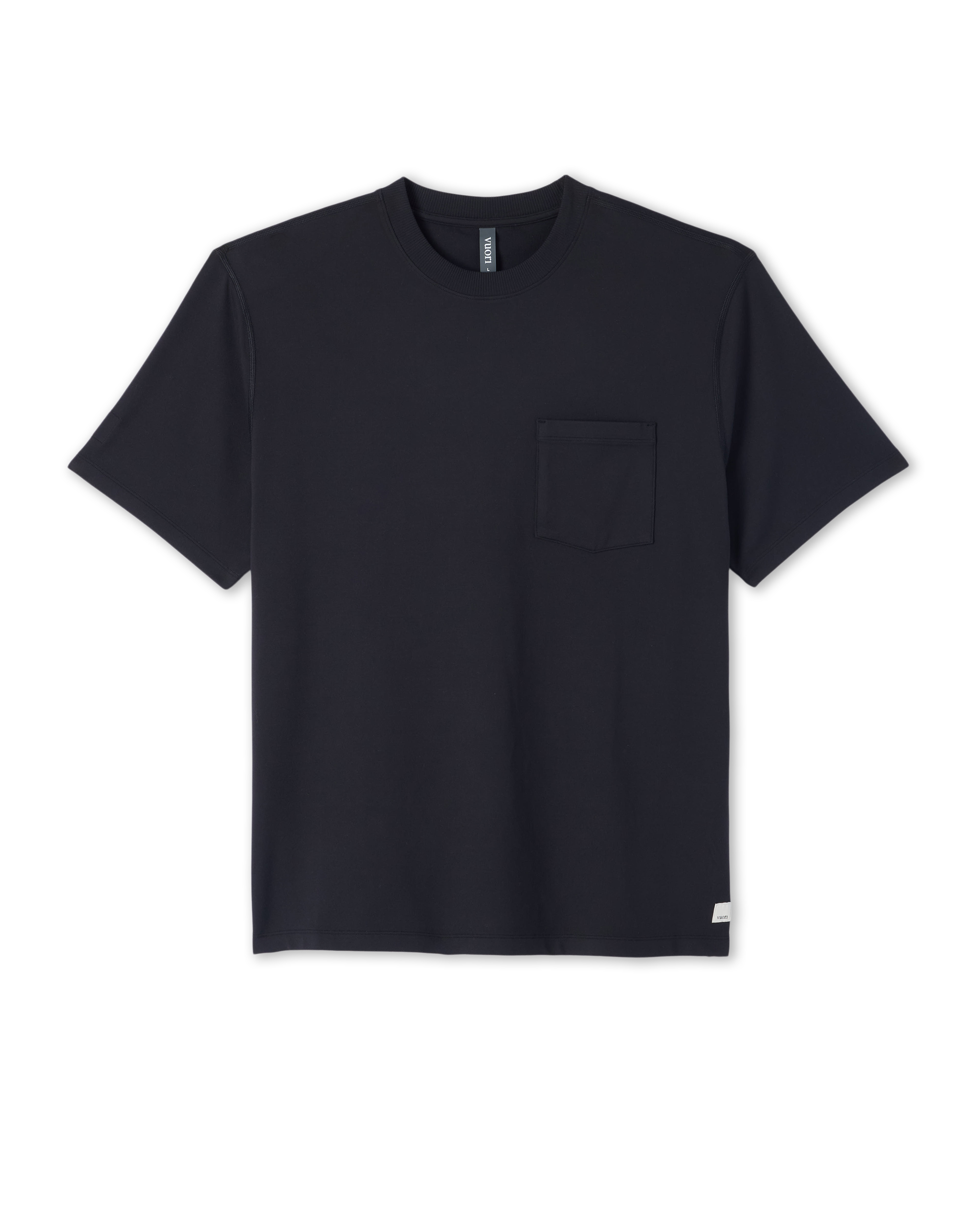 Short Sleeve Ponto Pocket Tee - Relaxed Fit | Black - Image 6