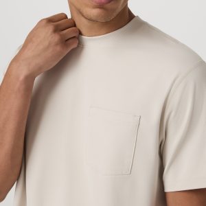 Short Sleeve Ponto Pocket Tee - Relaxed Fit | Bone