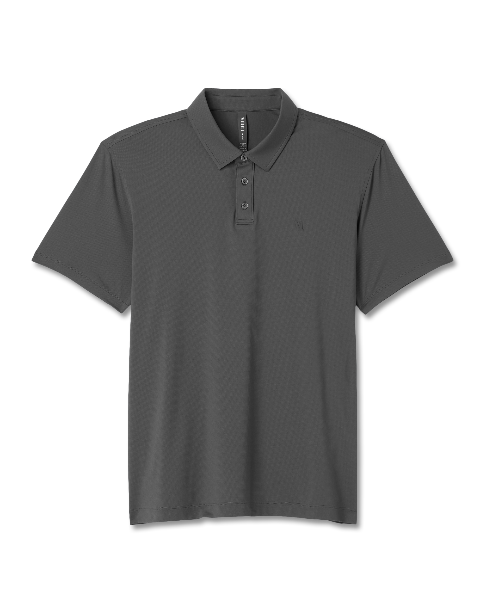 Short Sleeve Travellite Polo | Dark Pewter - Image 6
