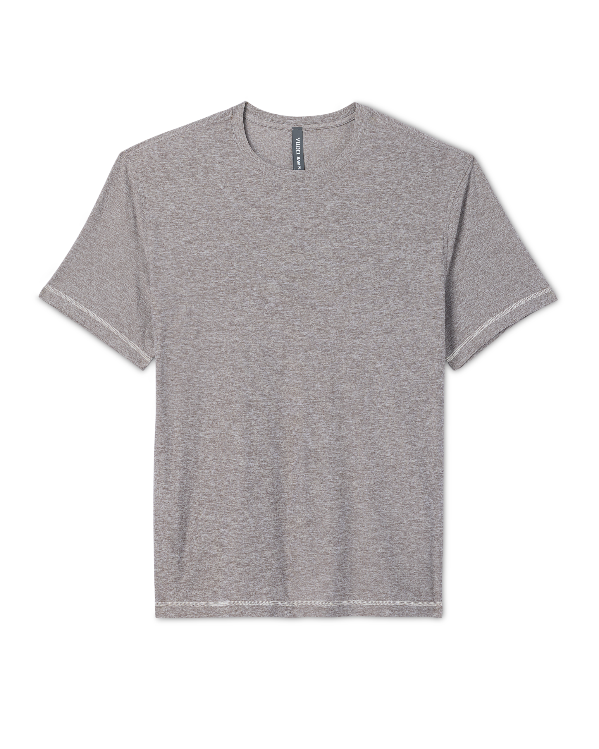 Short Sleeve Strato Tech Tee - Contrast | Heather Grey - Image 6