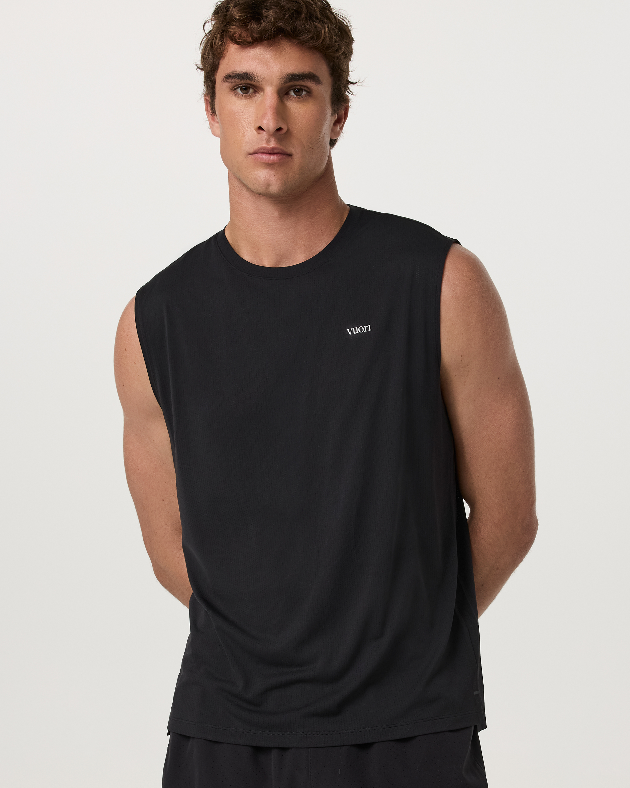 Sleeveless Strato Breathe Tank | Black - Image 2