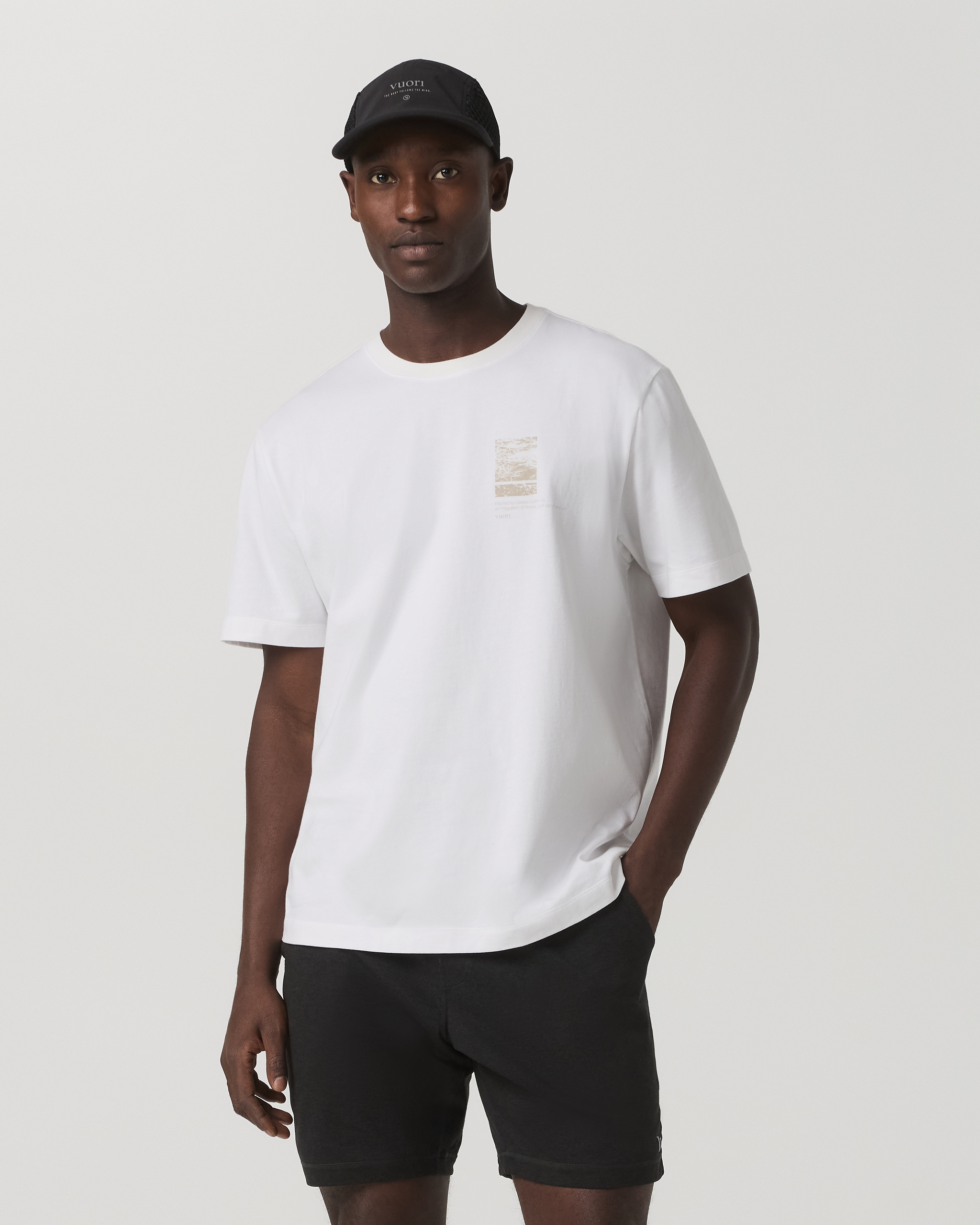Short Sleeve Heavyweight Cotton Graphic Tee | White - Image 3