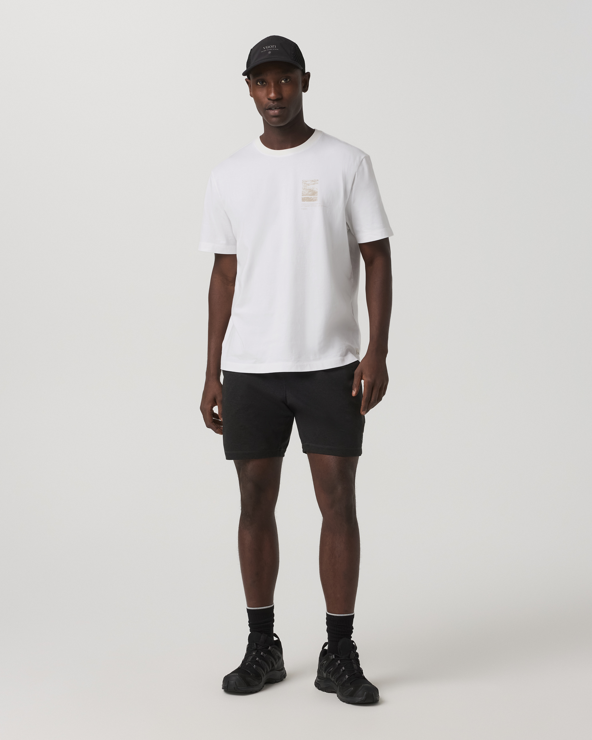 Short Sleeve Heavyweight Cotton Graphic Tee | White - Image 5