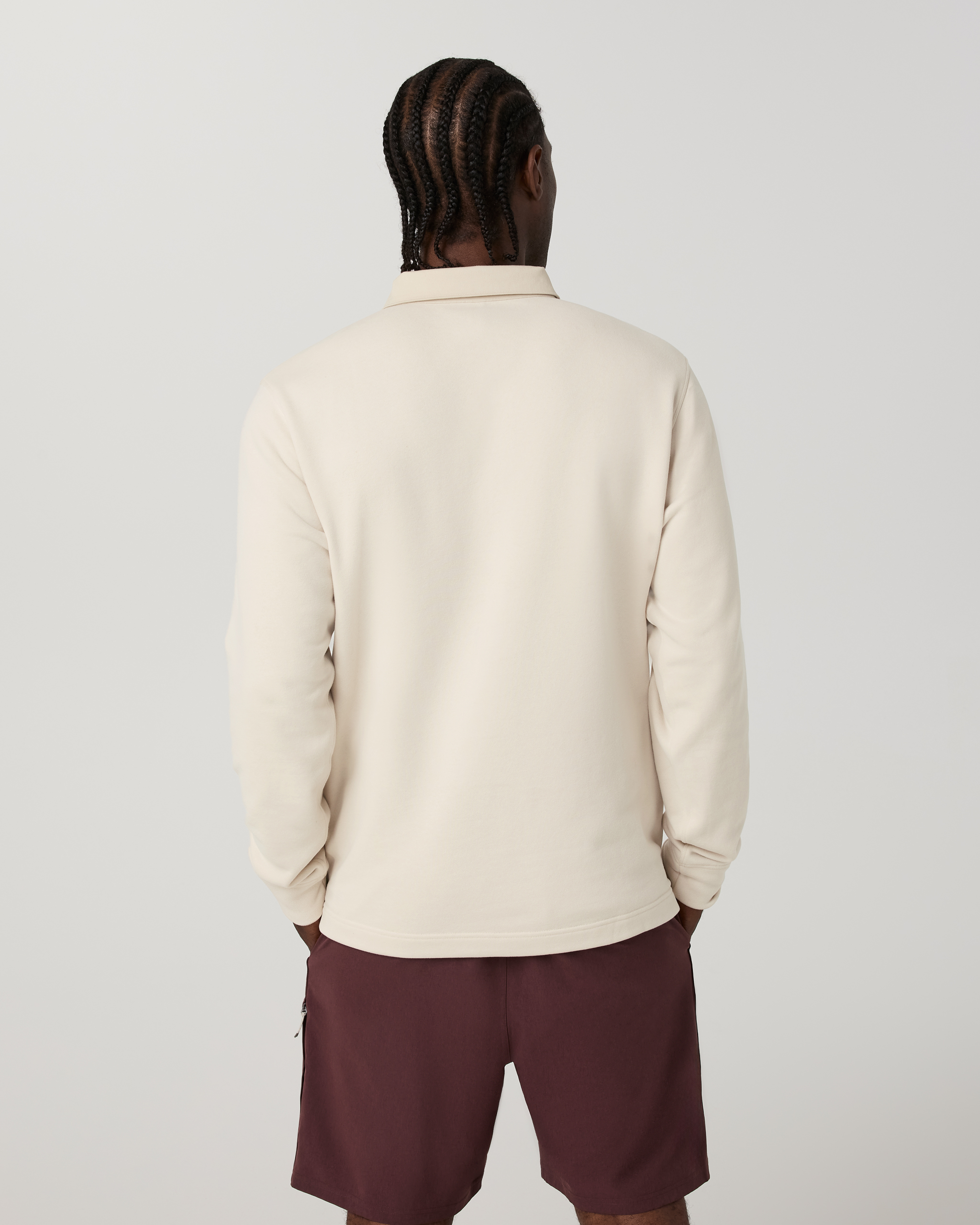 Long Sleeve Cypress Rugby | Bone - Image 4