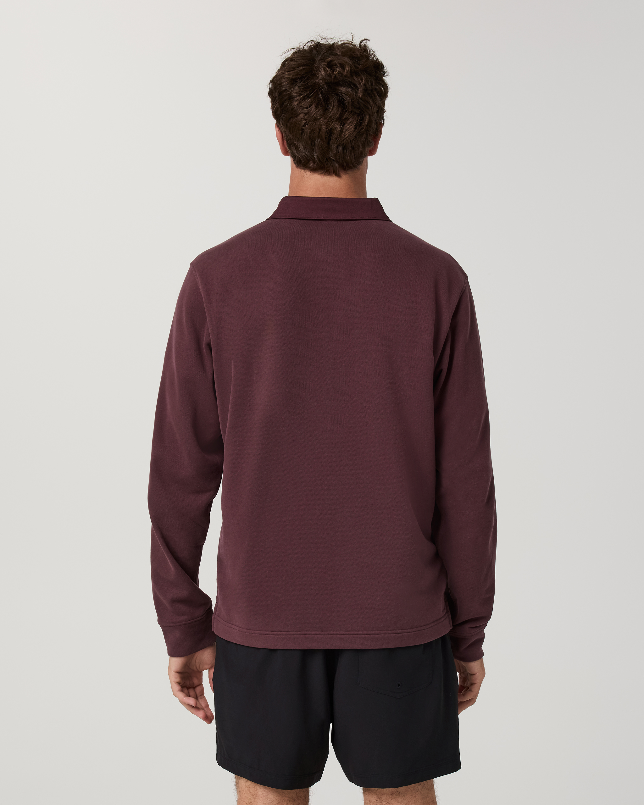 Long Sleeve Cypress Rugby | Boysenberry - Image 4