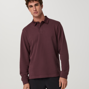 Long Sleeve Cypress Rugby | Boysenberry