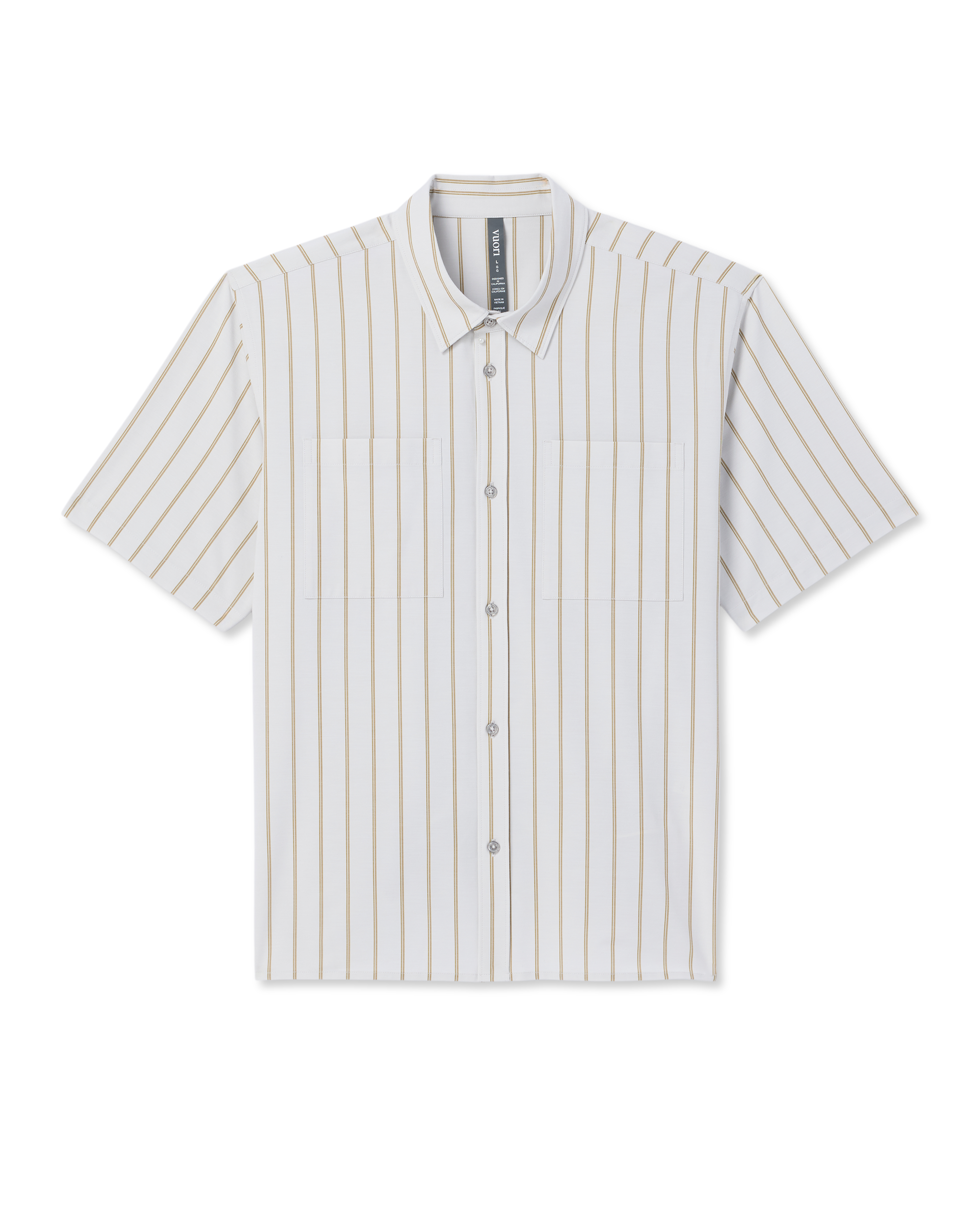 Short Sleeve Bridge Button Down - Relaxed Fit | Salt Marina Stripe - Image 6
