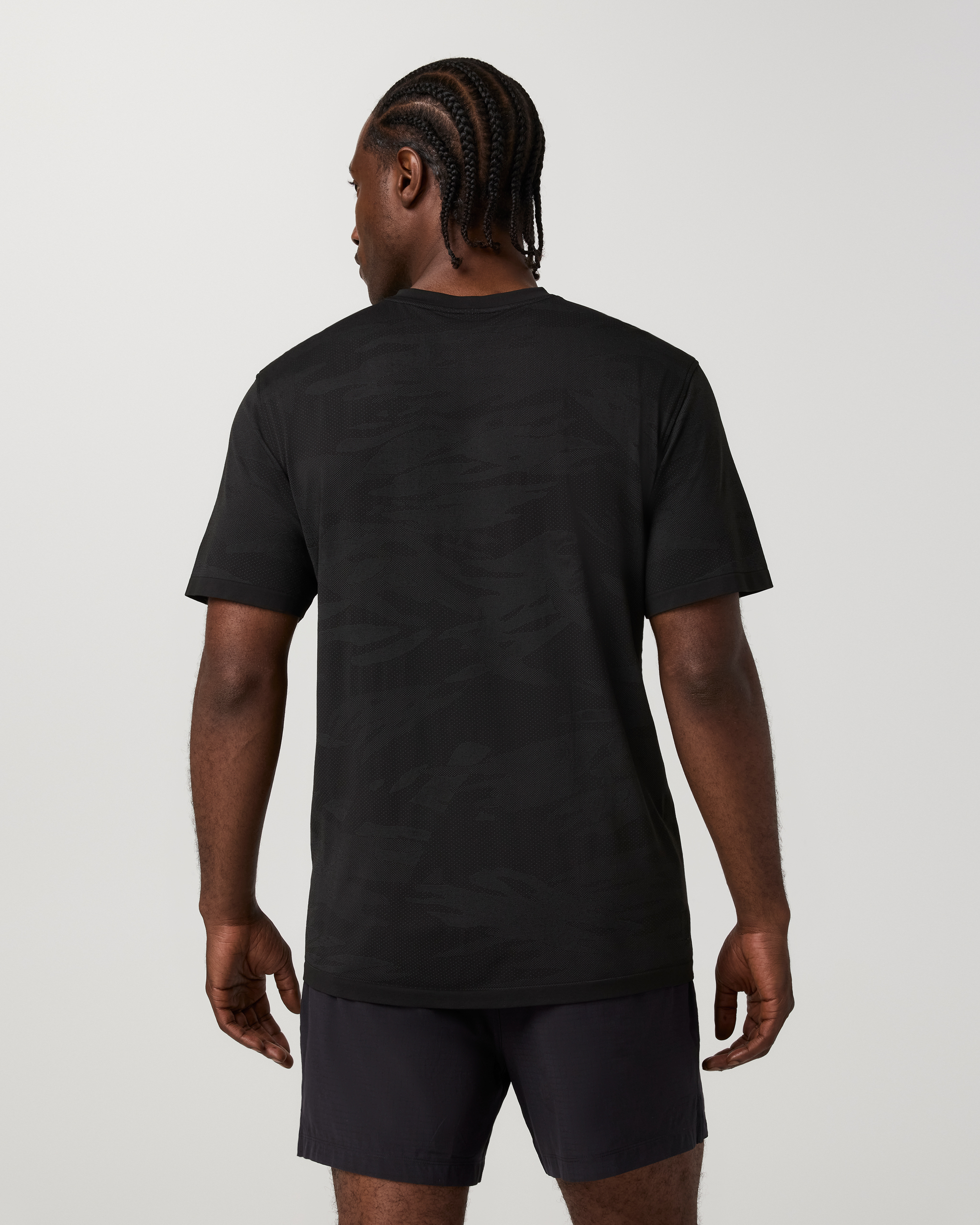 Short Sleeve Clearview Engineered Tee | Black - Image 5
