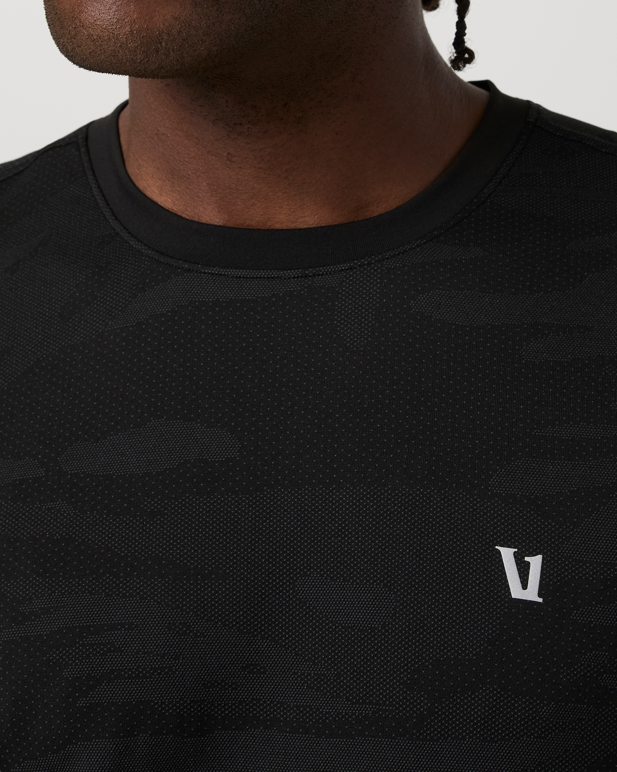 Short Sleeve Clearview Engineered Tee | Black - Image 2