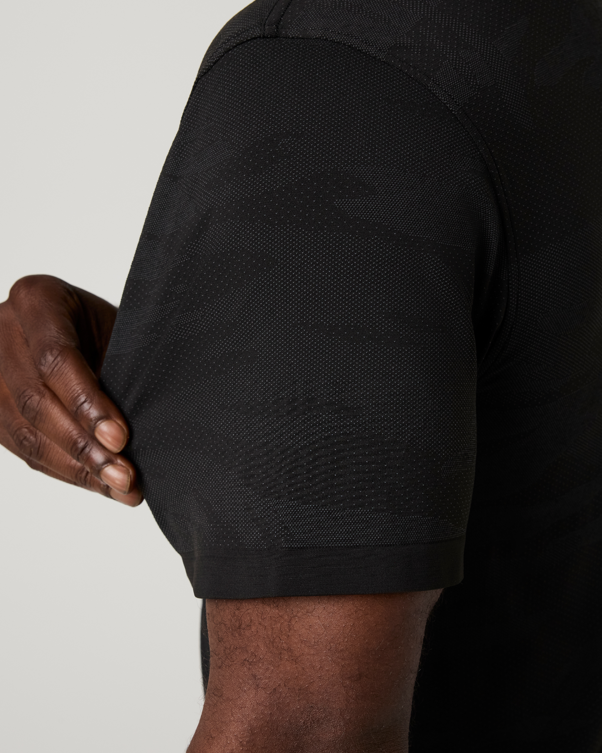 Short Sleeve Clearview Engineered Tee | Black - Image 3