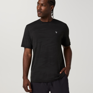 Short Sleeve Clearview Engineered Tee | Black