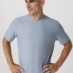 Strato Tech Tee | Blue Dusk Heather