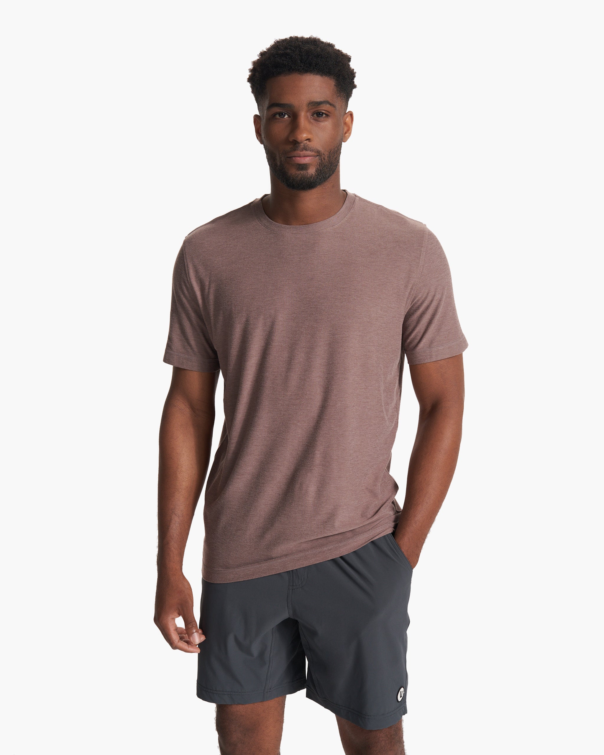 Strato Tech Tee | Hazel Heather