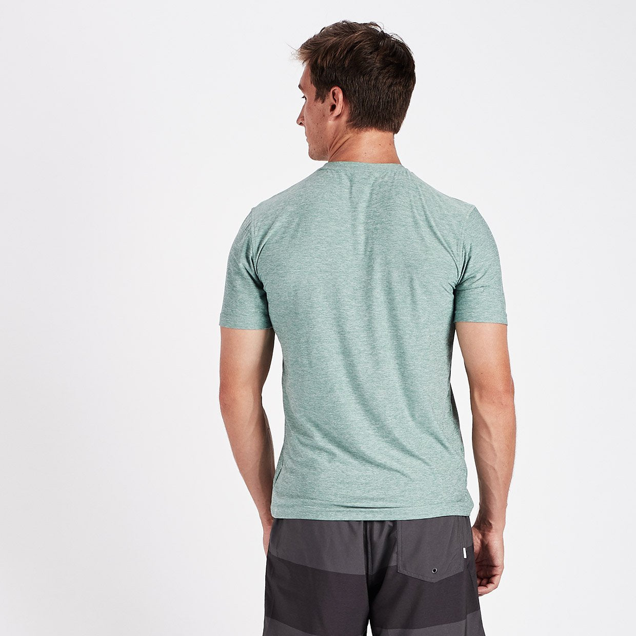 Strato Tech Tee | Aloe Heather - Image 2