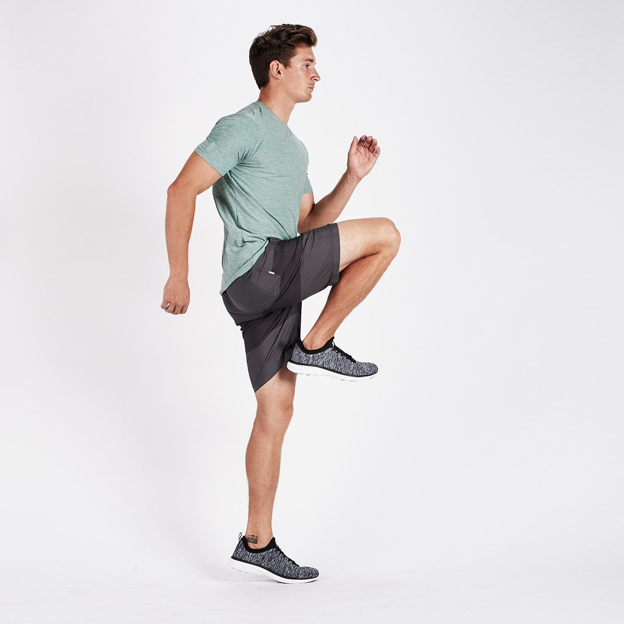 Strato Tech Tee | Aloe Heather - Image 4