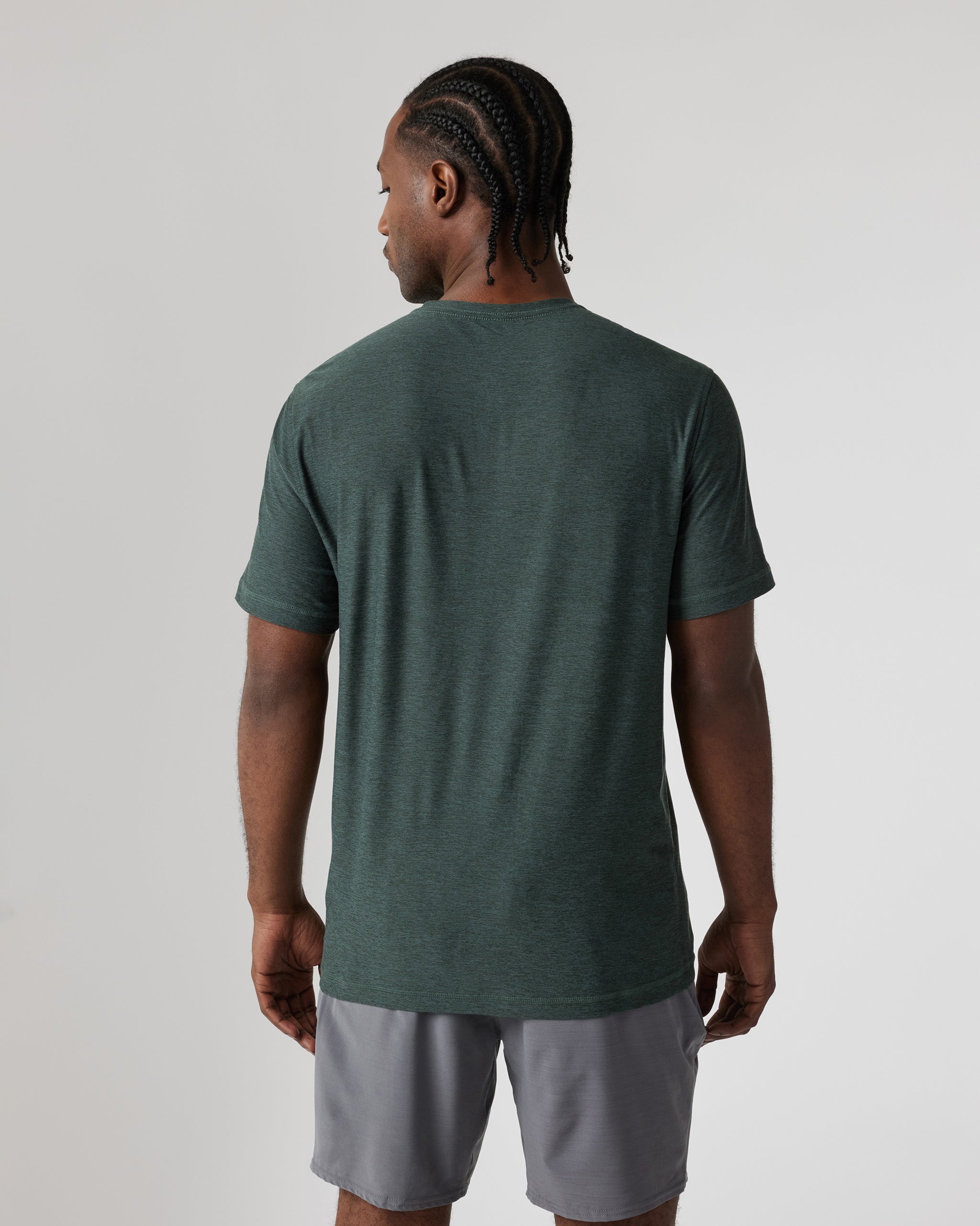 Strato Tech Tee | Aspen Heather - Image 3