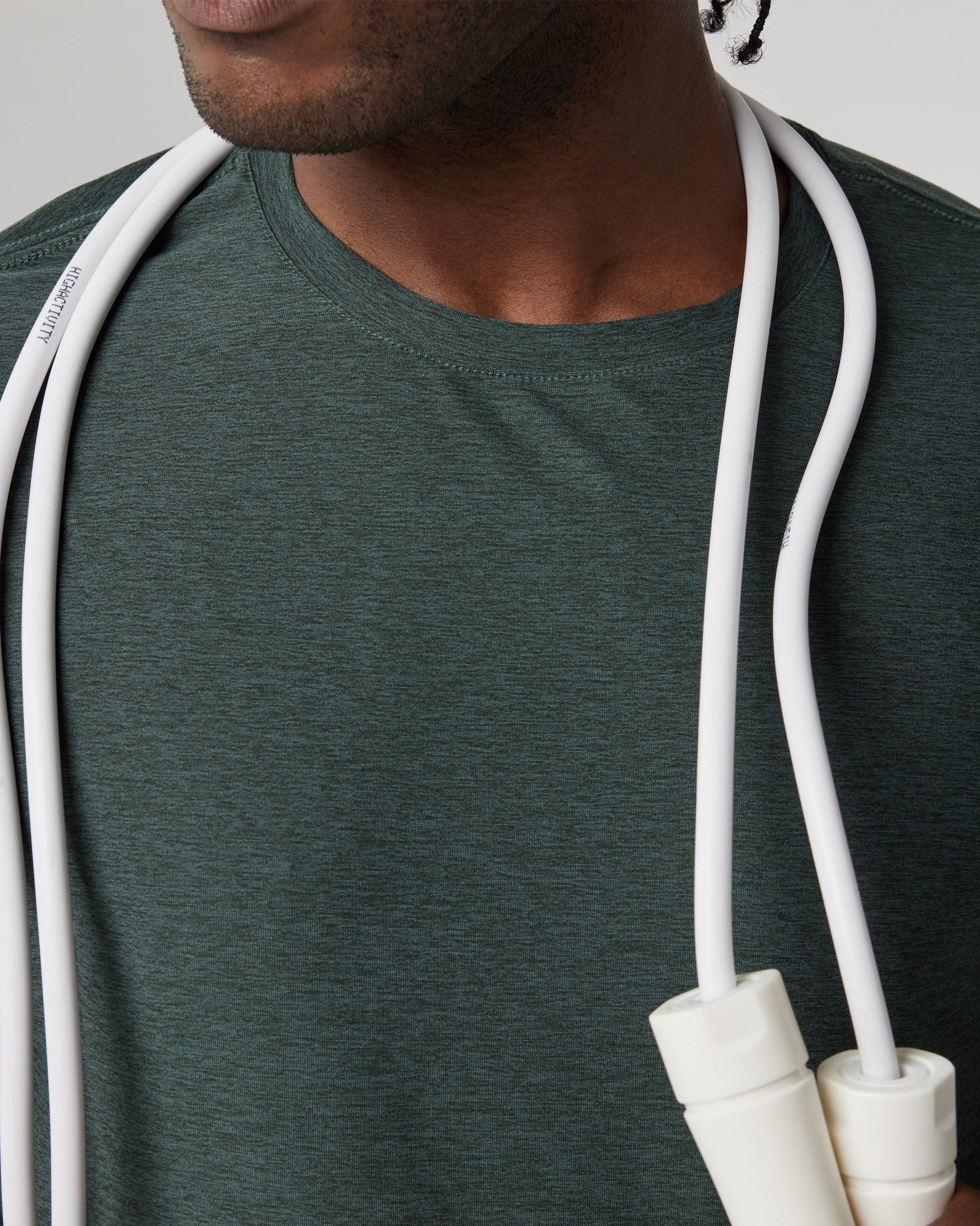 Strato Tech Tee | Aspen Heather - Image 2