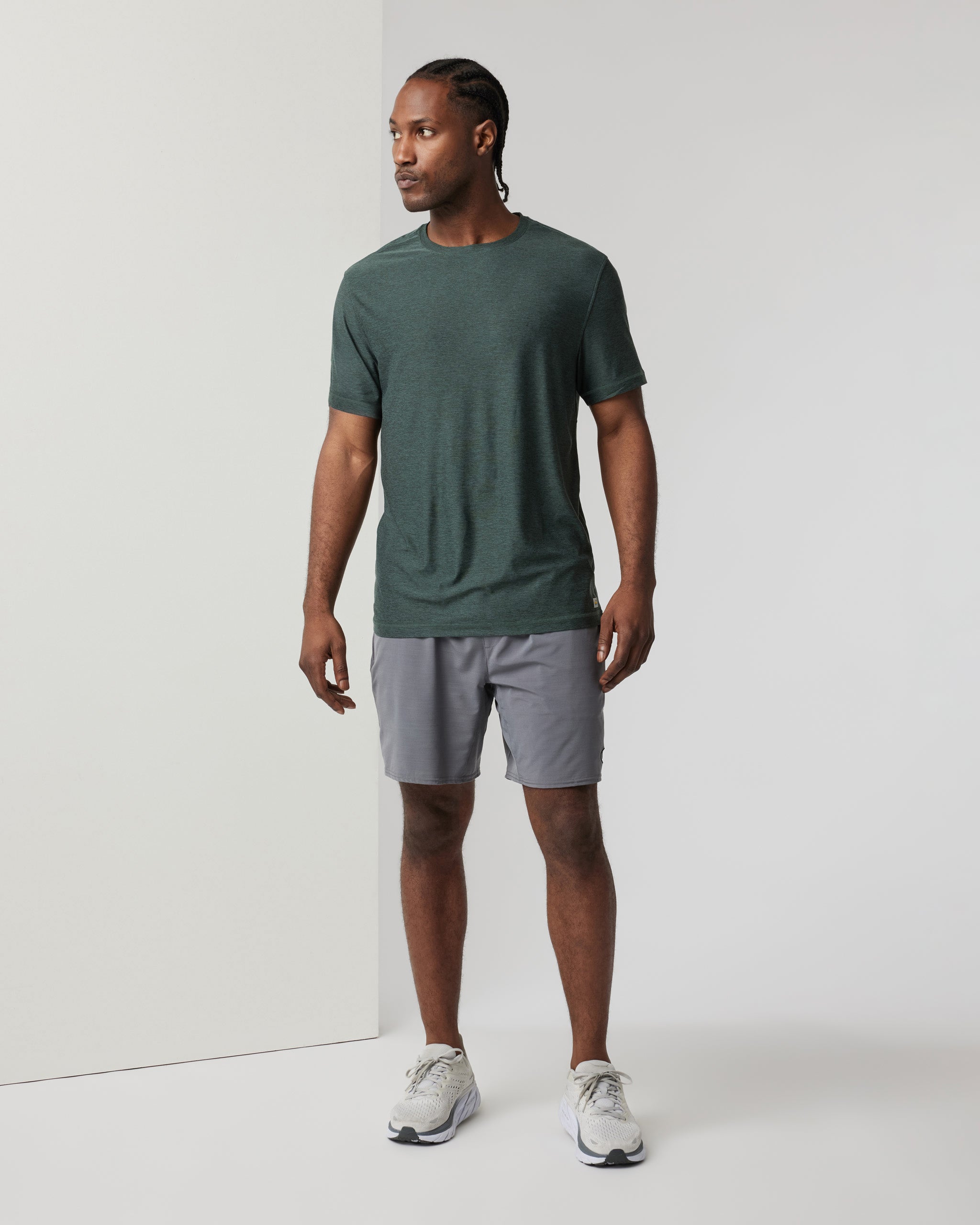 Strato Tech Tee | Aspen Heather - Image 4