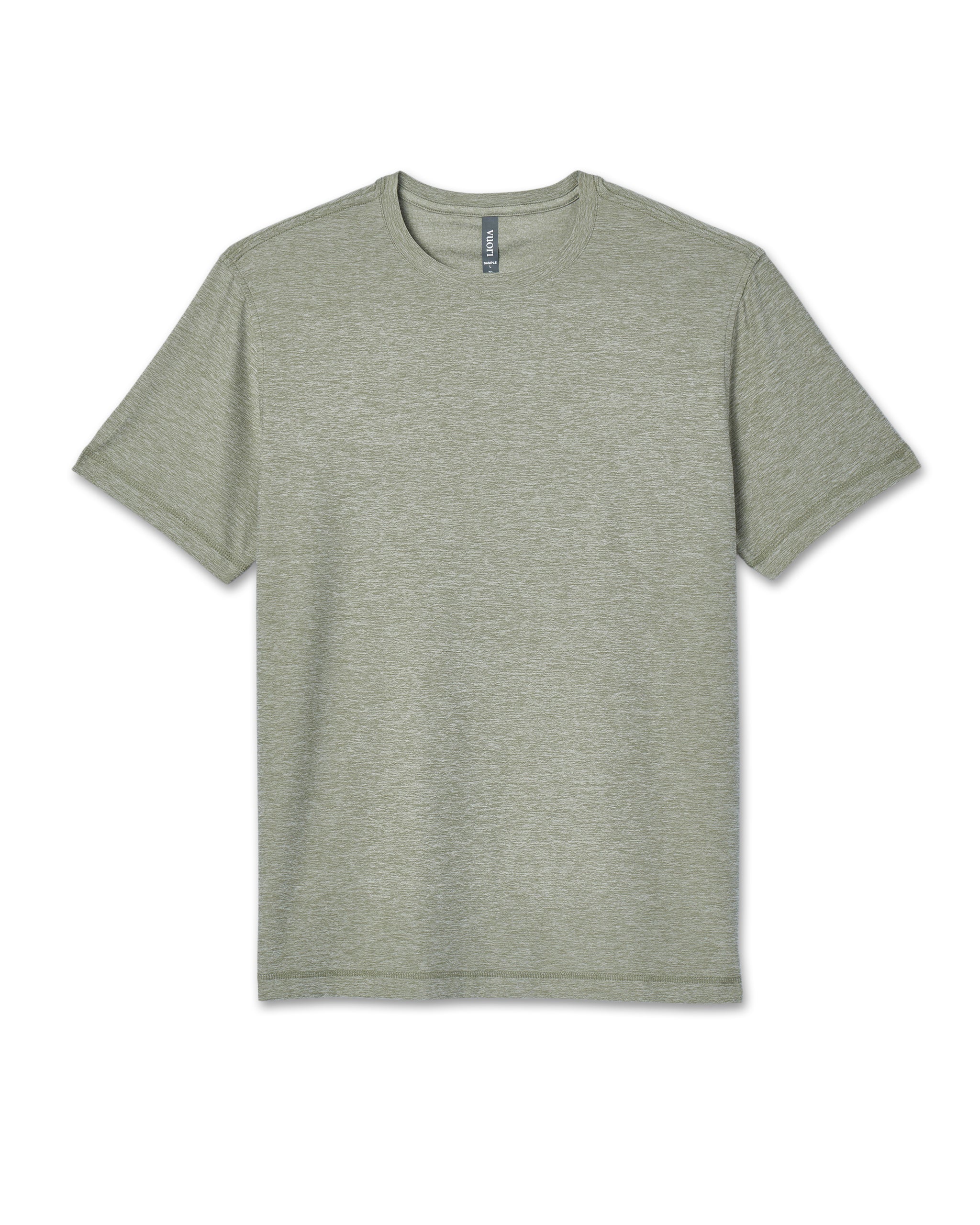 Strato Tech Tee | Agave Green Heather - Image 4
